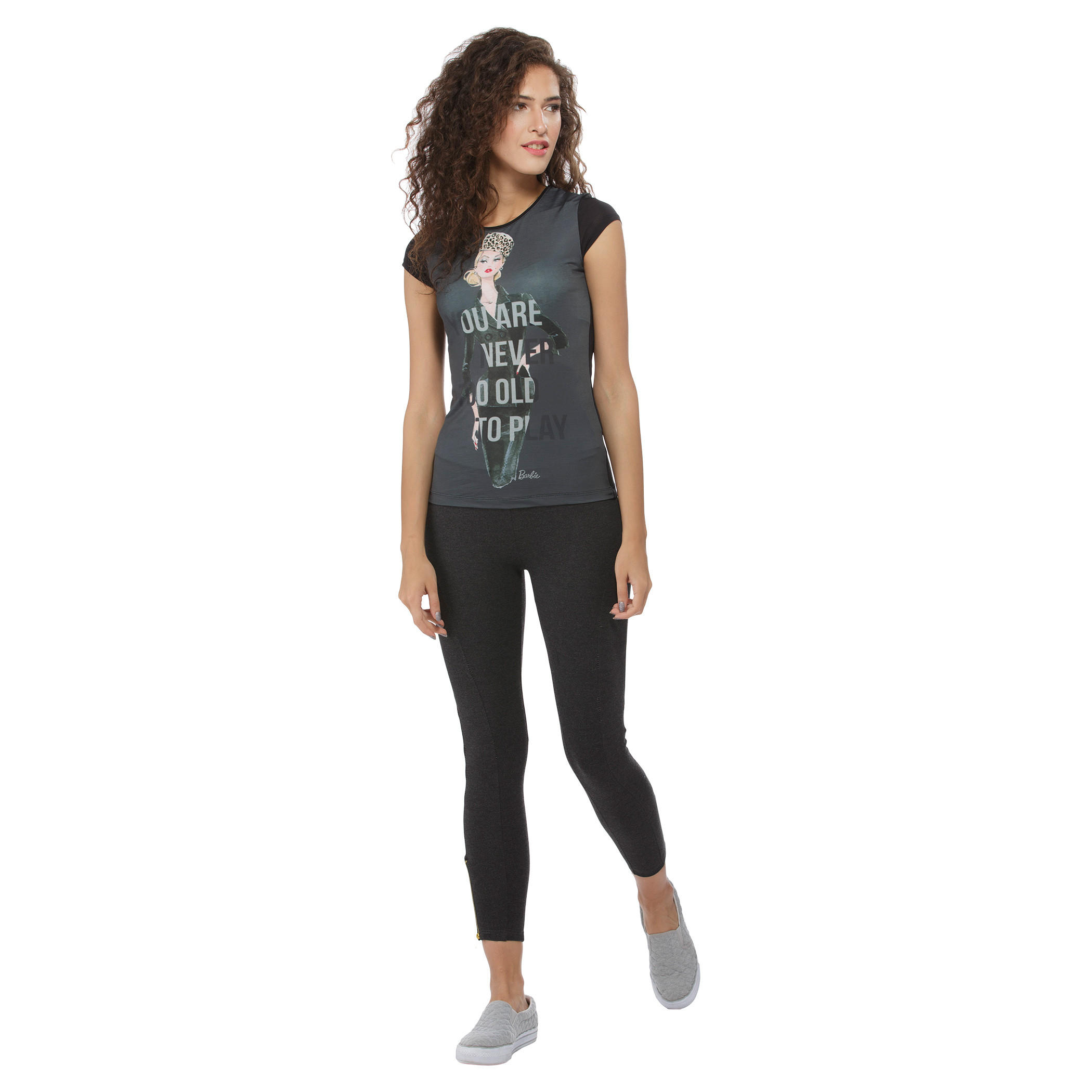 Barbie Printed T-shirt-women-clothing-tshirts-image-1