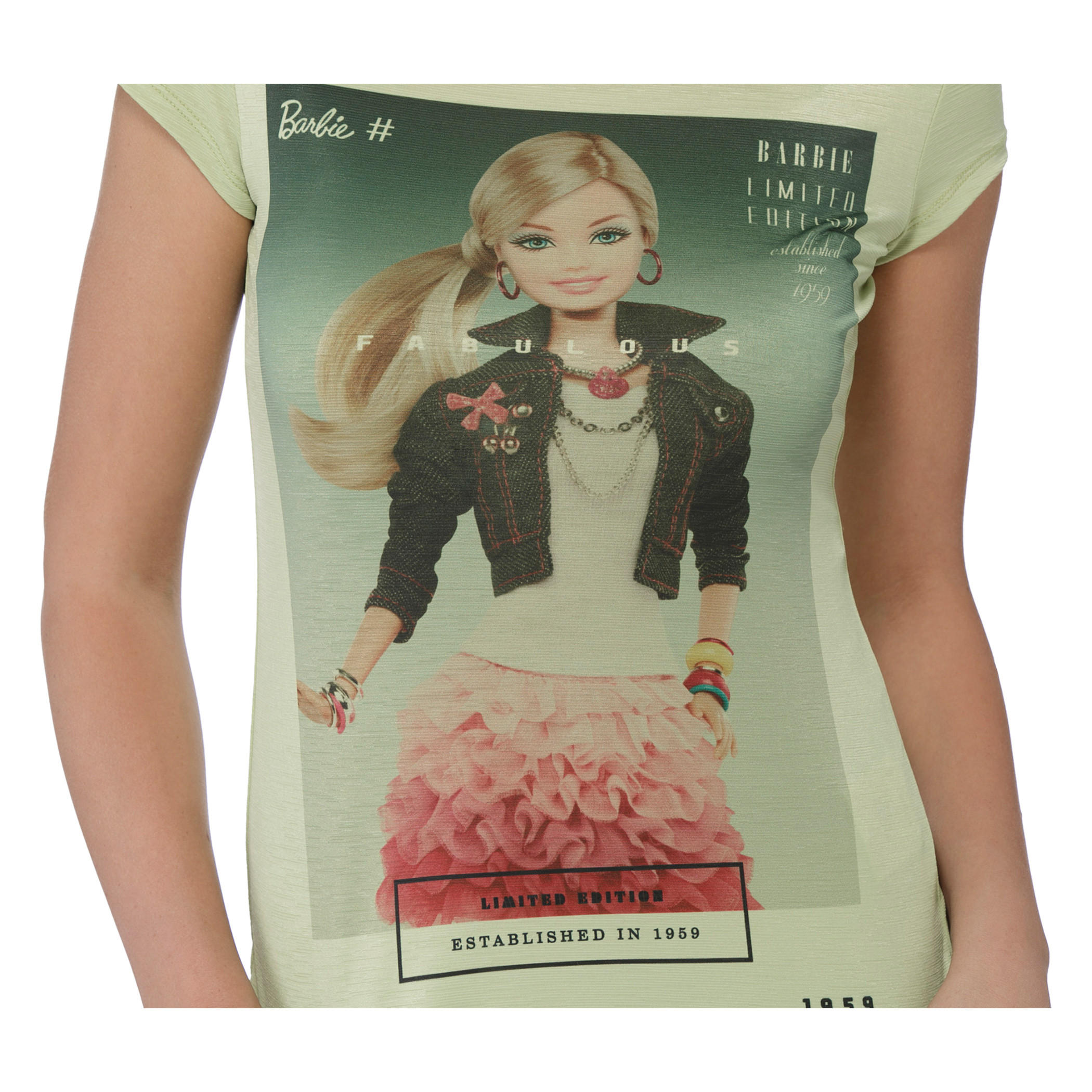 Barbie Graphic Print T-shirt-women-clothing-tshirts-image-4