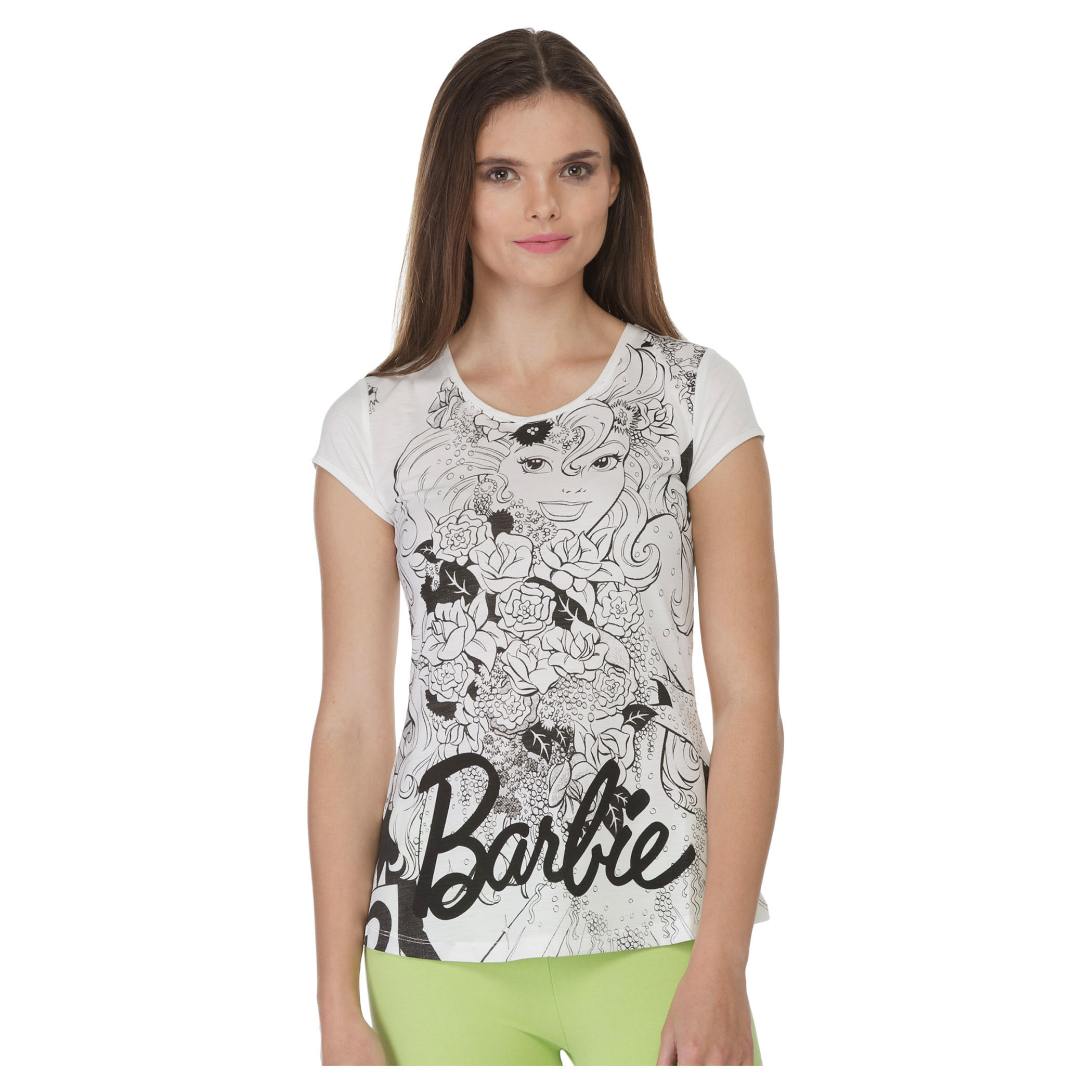Barbie Printed Top-women-clothing-tshirts-image-1
