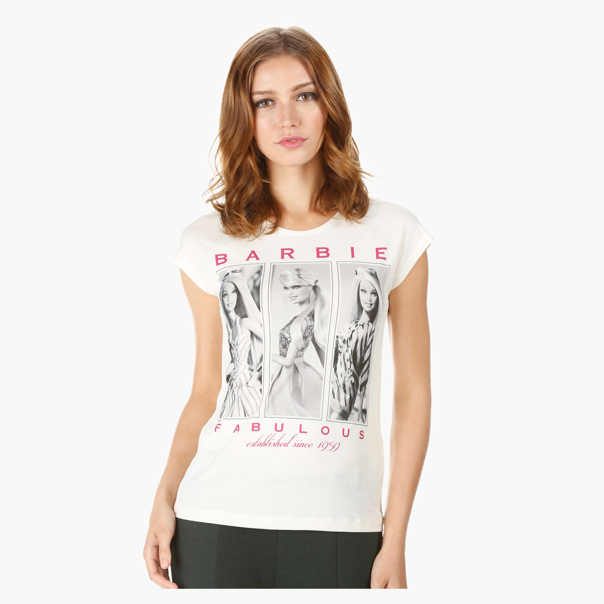 Barbie Printed T-shirt-women-clothing-tshirts-image-1
