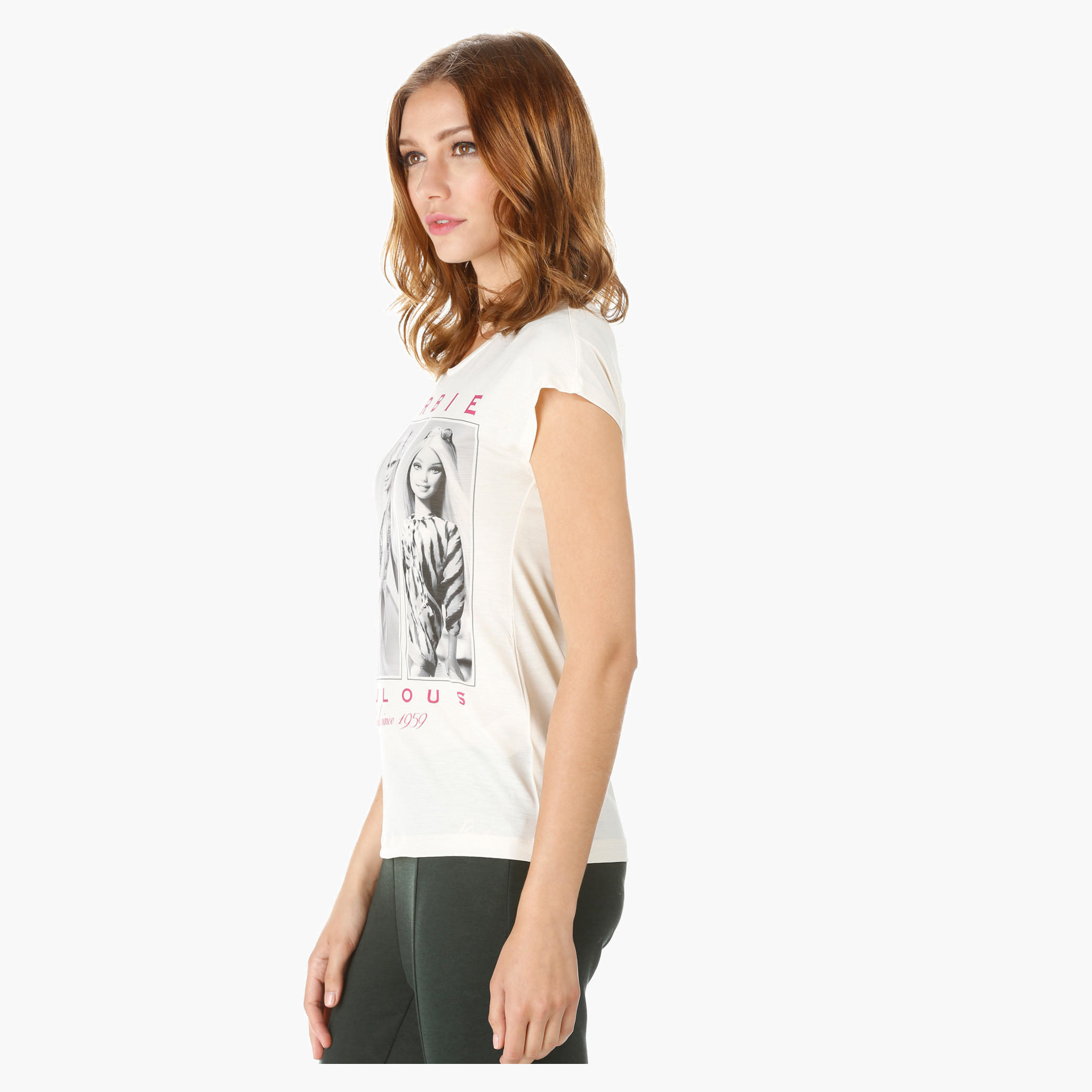 Barbie Printed T-shirt-women-clothing-tshirts-image-3