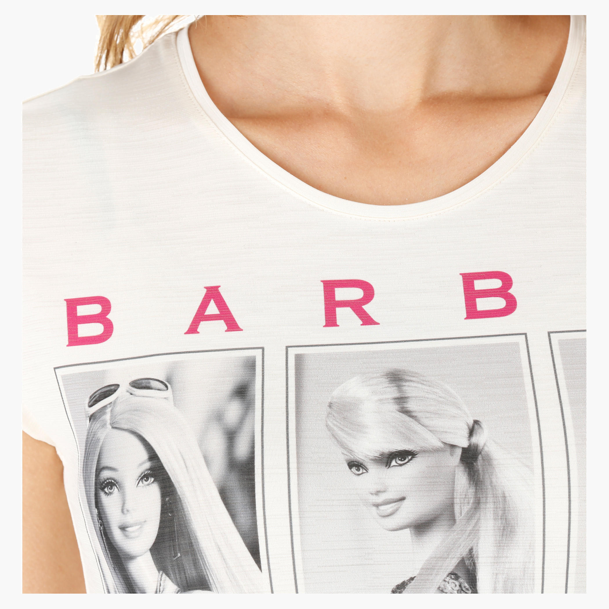 Barbie Printed T-shirt-women-clothing-tshirts-image-2