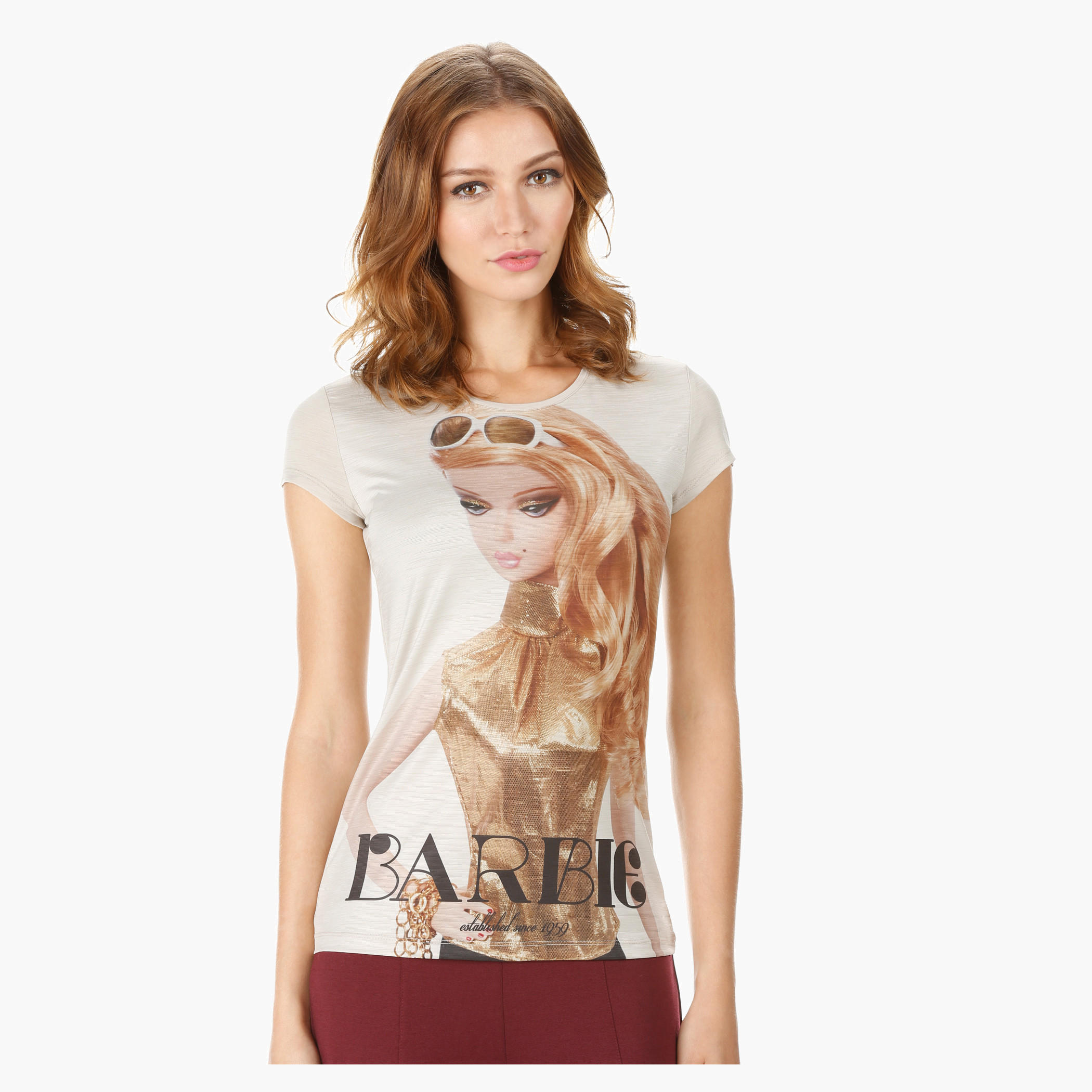 Barbie Printed T-shirt-women-clothing-tshirts-image-1