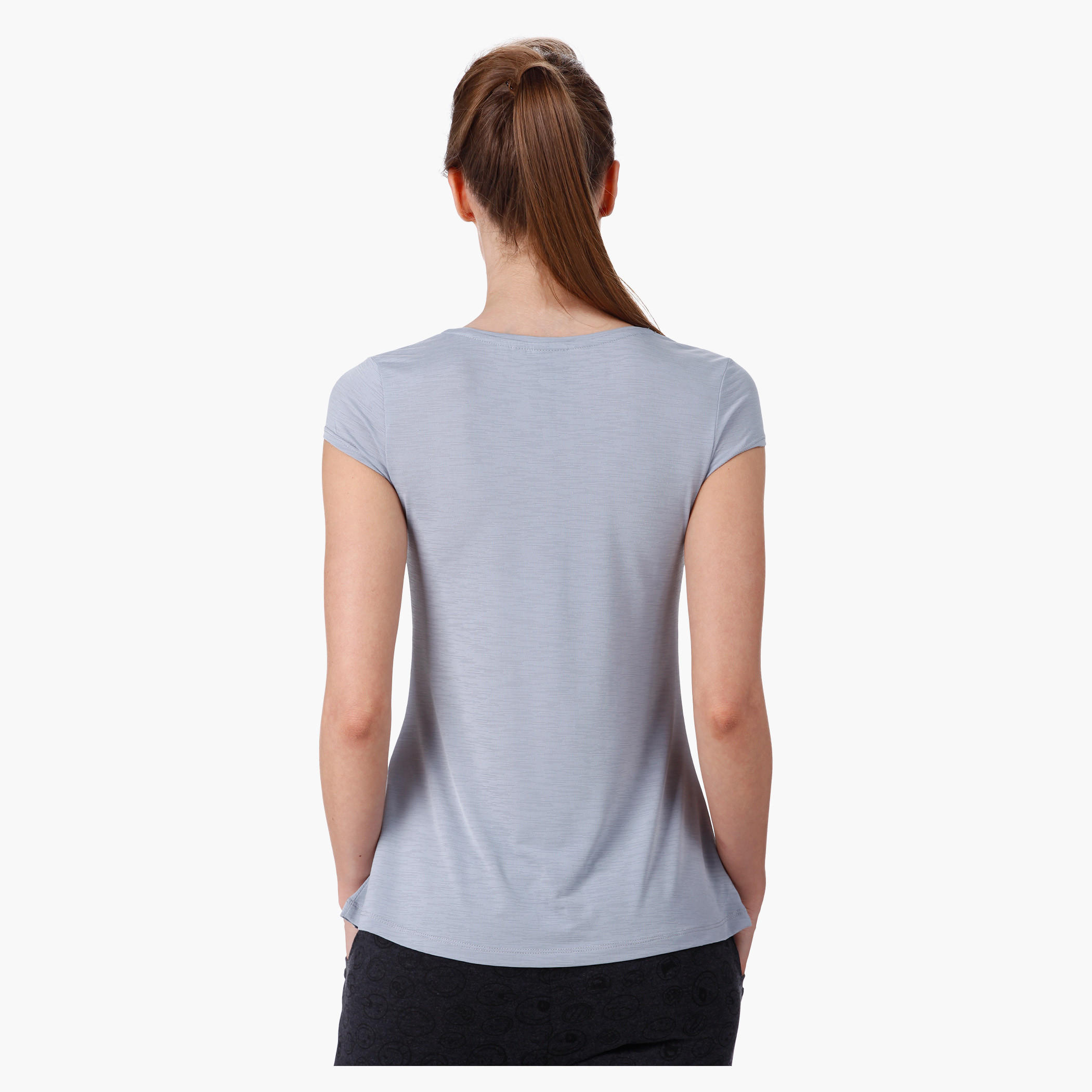Barbie Printed T-Shirt with Short Sleeves in Regular Fit-women-clothing-tshirts-image-4