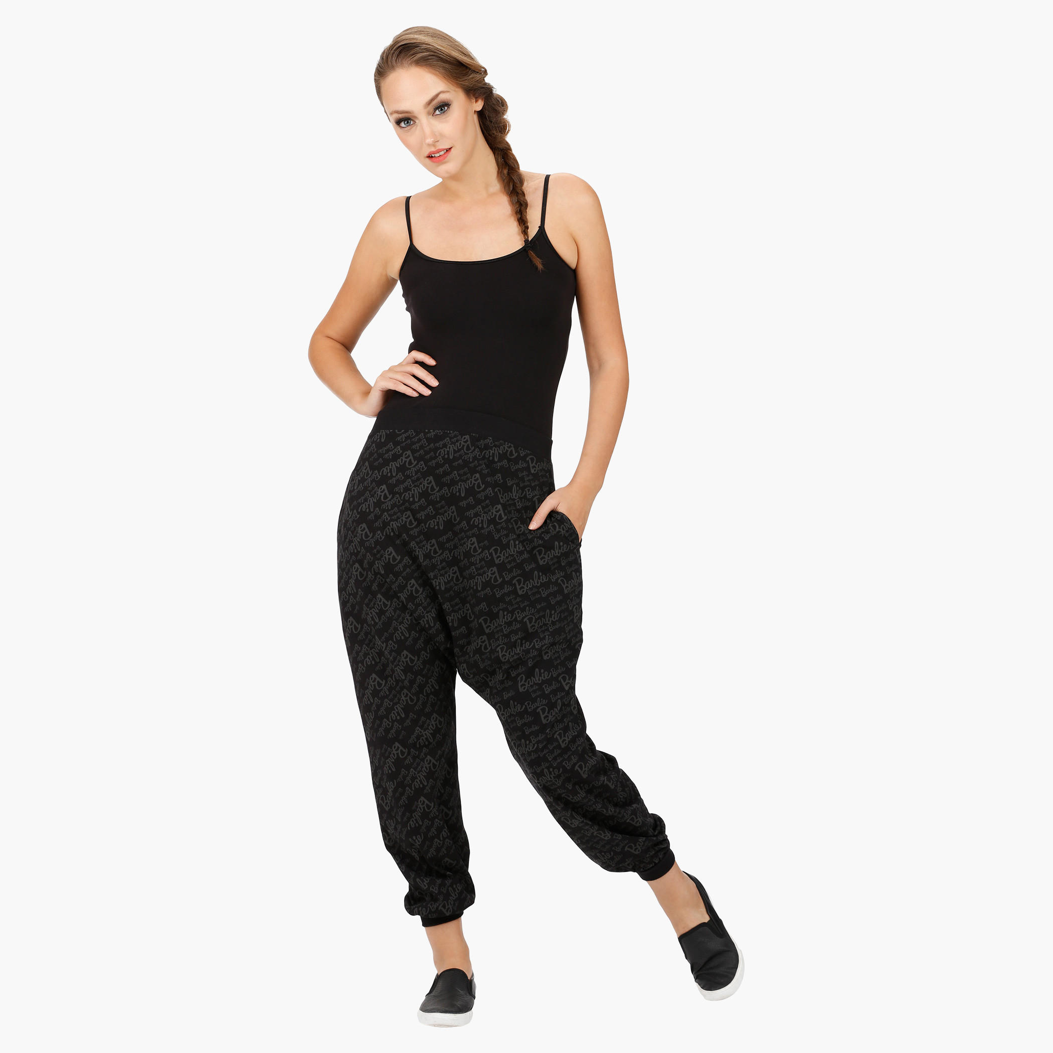 Barbie Printed Jog Pants-women-clothing-bottoms-joggers-image-5