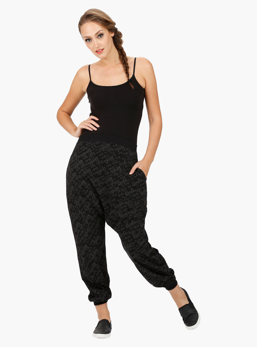 Barbie Printed Jog Pants-women-clothing-bottoms-joggers-image-1