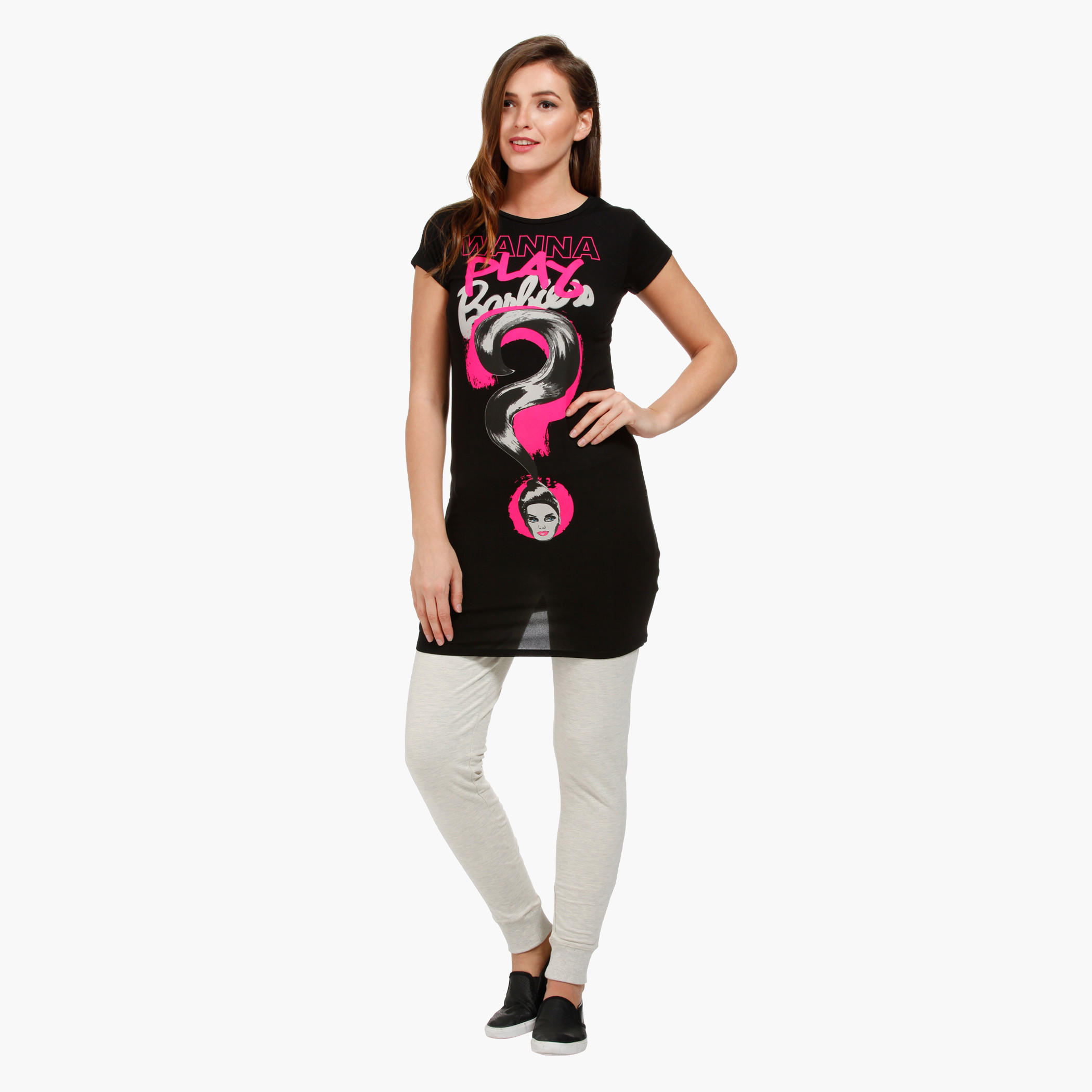 Barbie Printed Top-women-clothing-tshirts-image-1