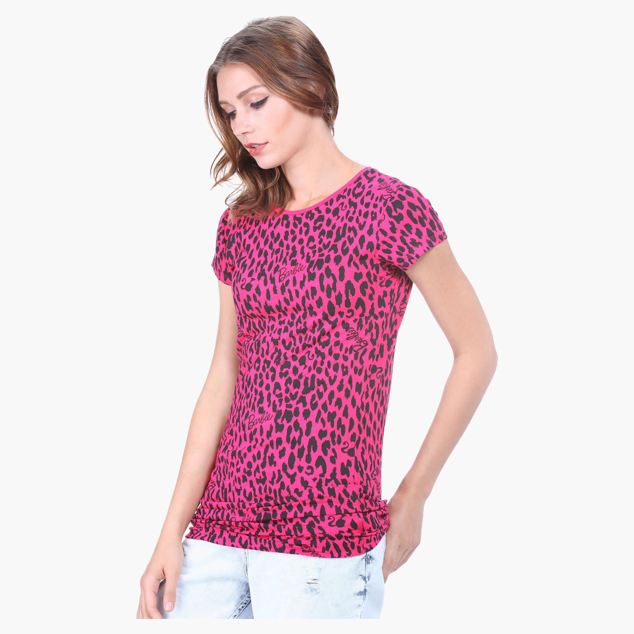 Barbie Printed T-shirt-women-clothing-tshirts-image-3