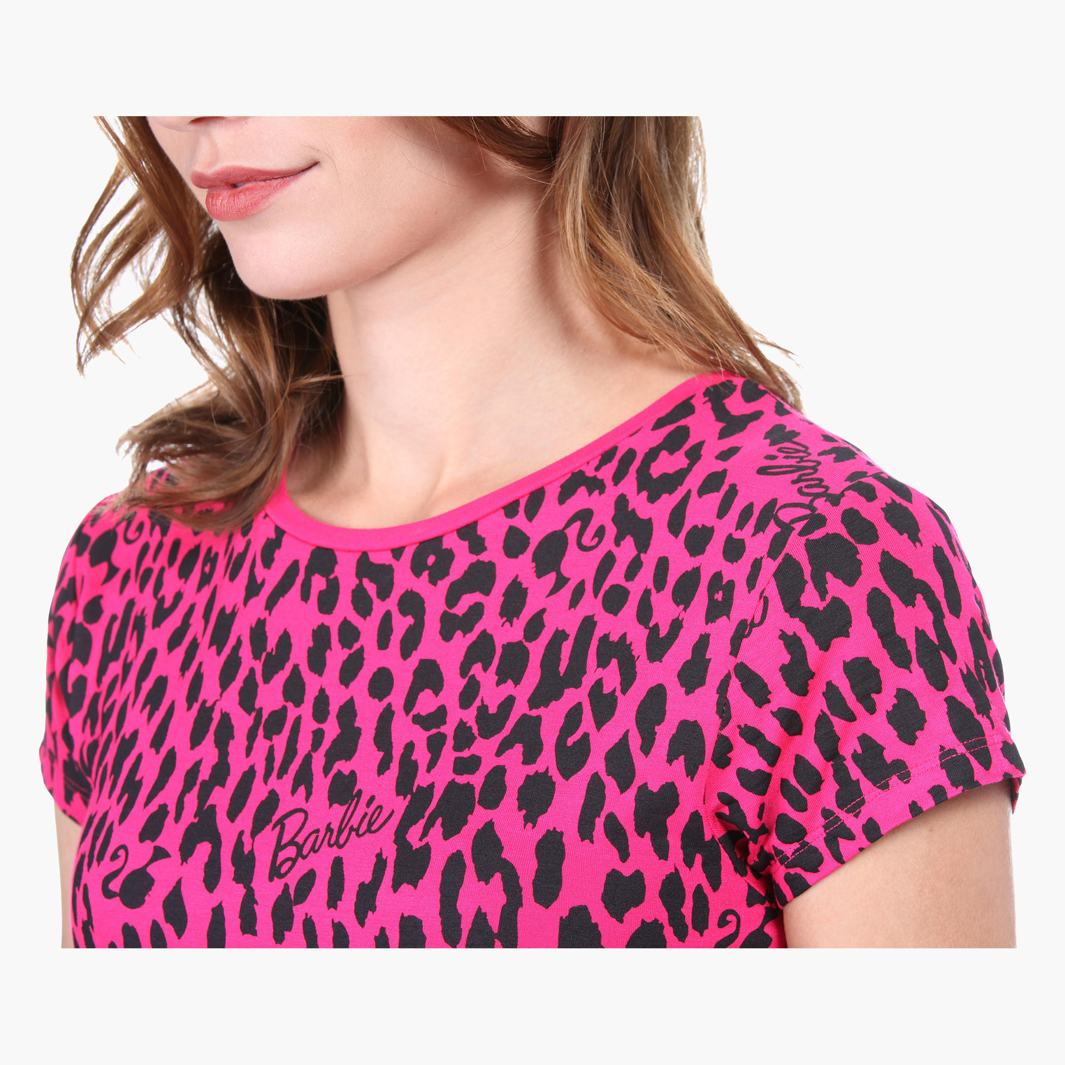Barbie Printed T-shirt-women-clothing-tshirts-image-4