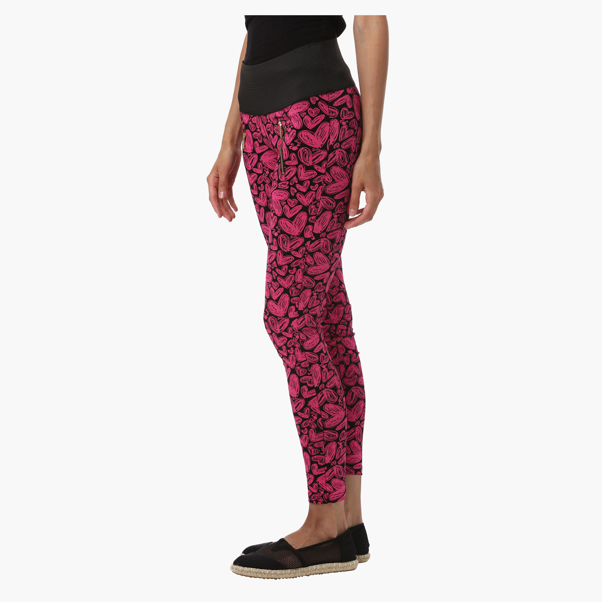 Barbie Jog Pants with All-Over Print-women-clothing-bottoms-trousers-image-3