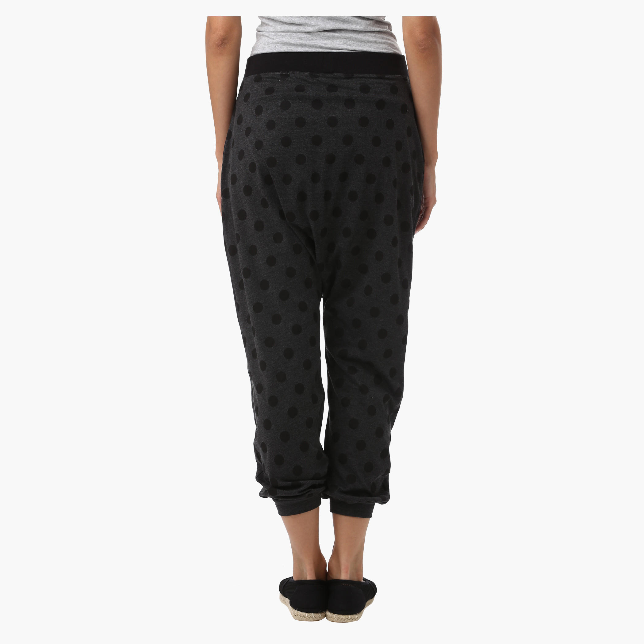 Barbie Polka Dot Print Jog Pants-women-clothing-bottoms-joggers-image-2