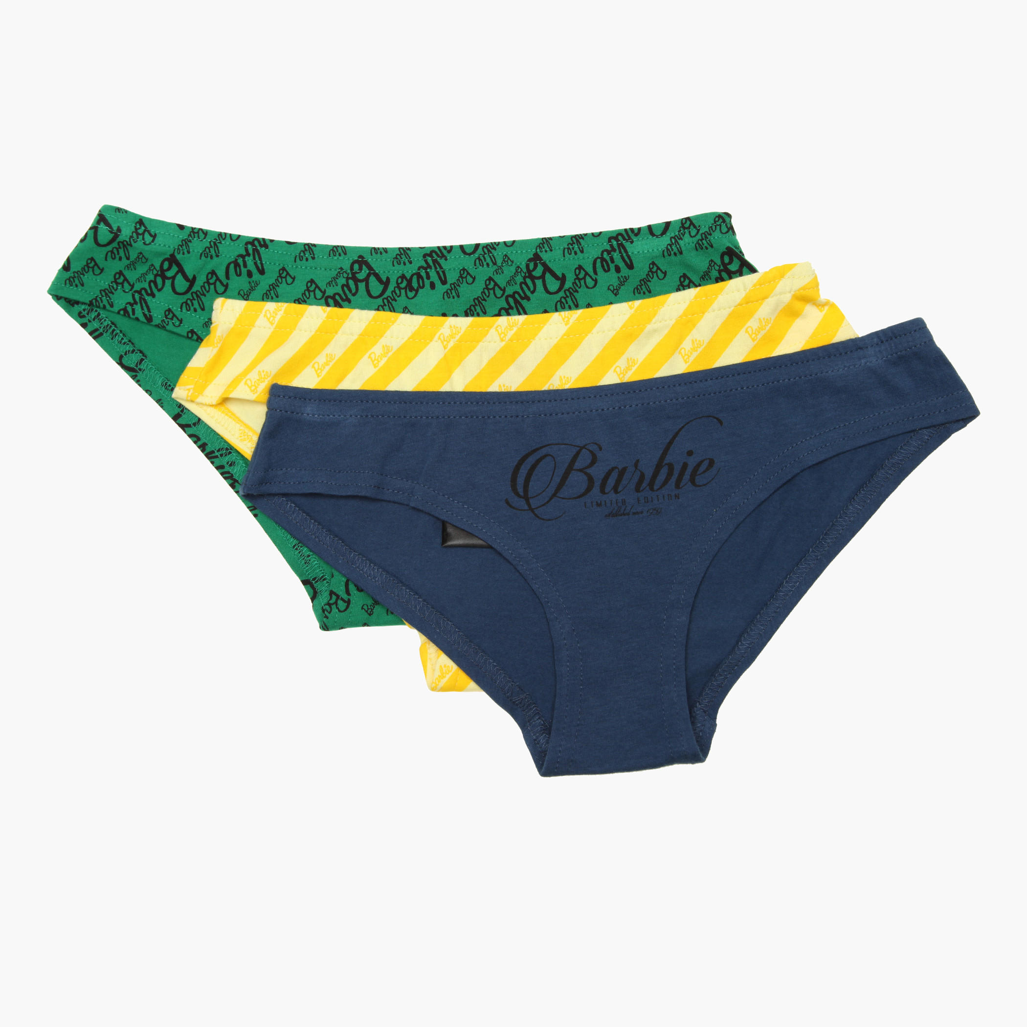 Barbie Printed Briefs - Set of 3-women-clothing-lingerie-panties-image-1