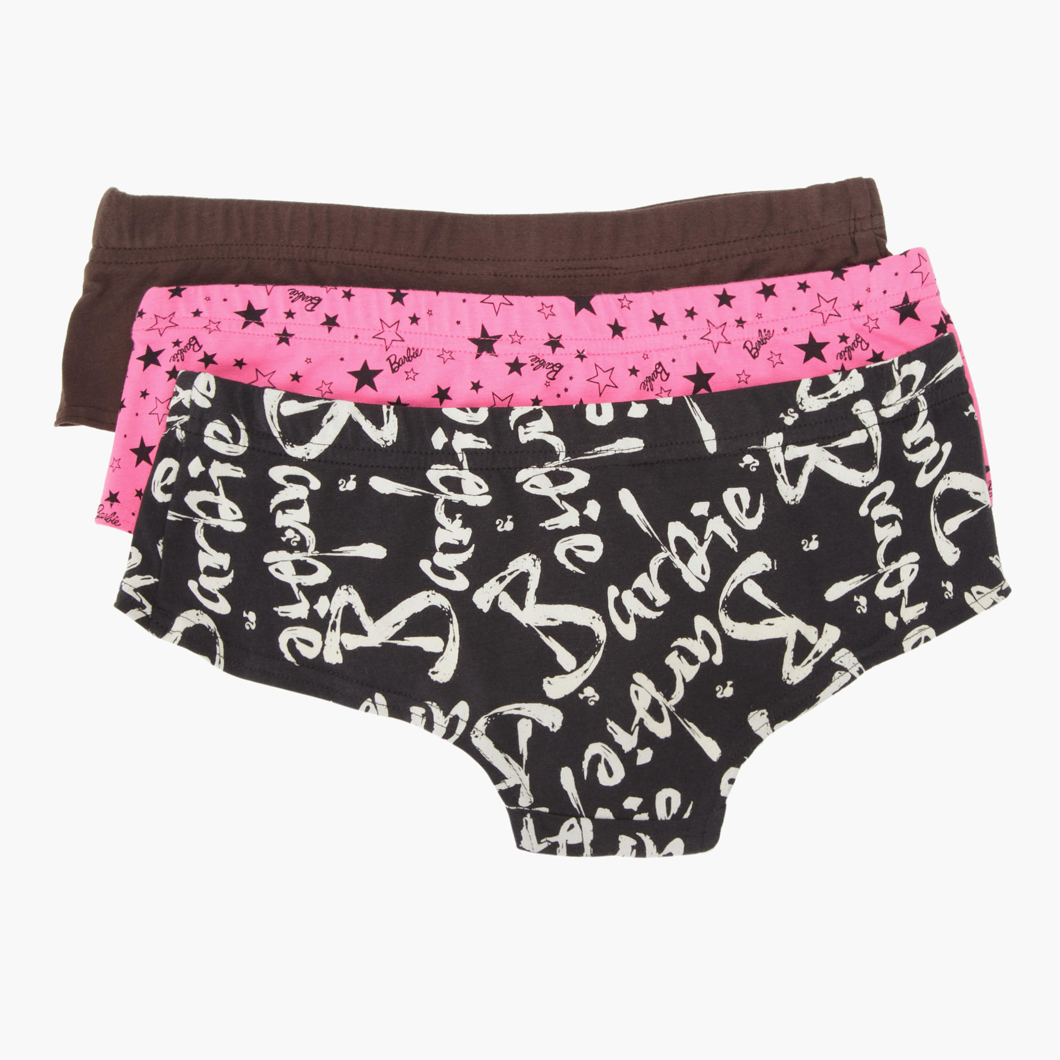 Barbie Printed Boxers - Set of 3-women-clothing-lingerie-panties-image-2