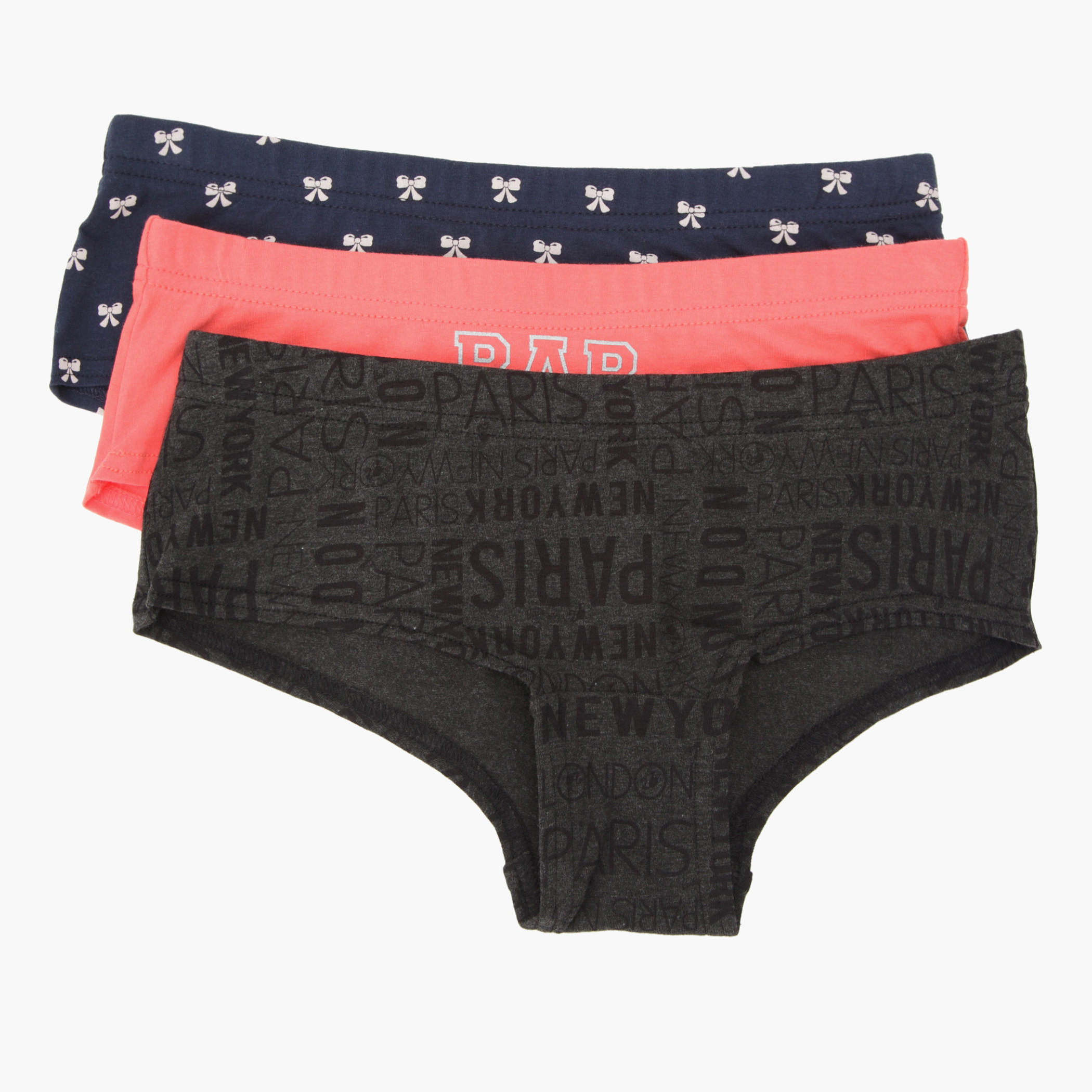 Barbie Printed Boxers - Set of 3-women-clothing-lingerie-panties-image-1