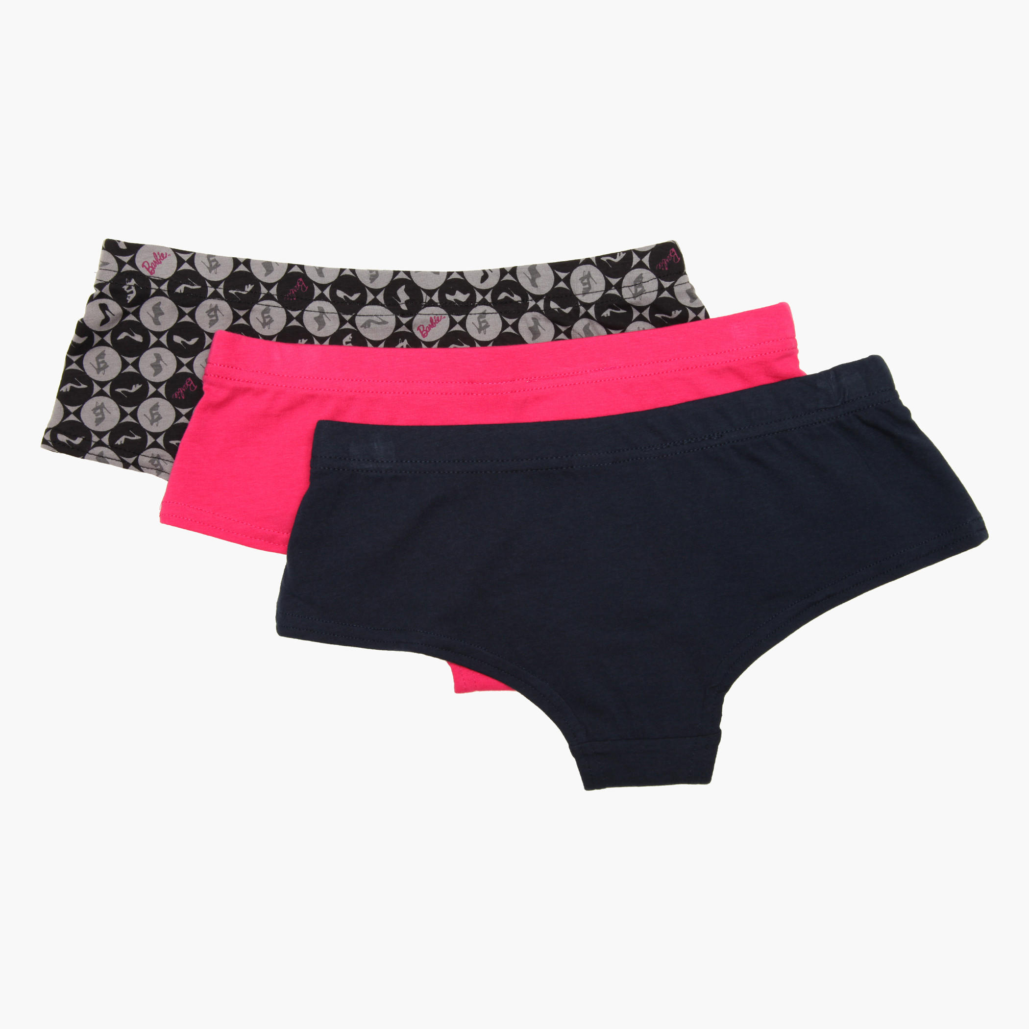 Barbie Printed Boxers - Set of 3-women-clothing-lingerie-panties-image-2