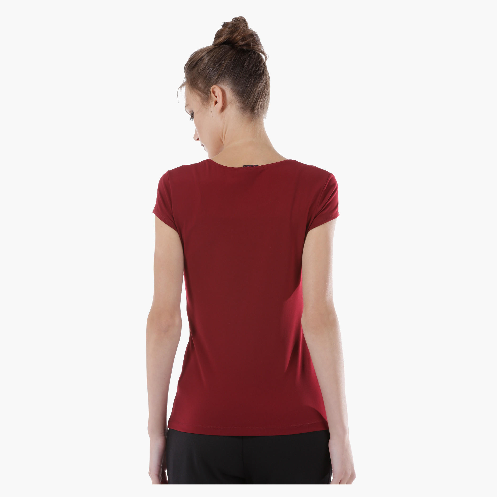 Barbie Printed T-Shirt with Round Neck and Short Sleeves-women-clothing-tshirts-image-2