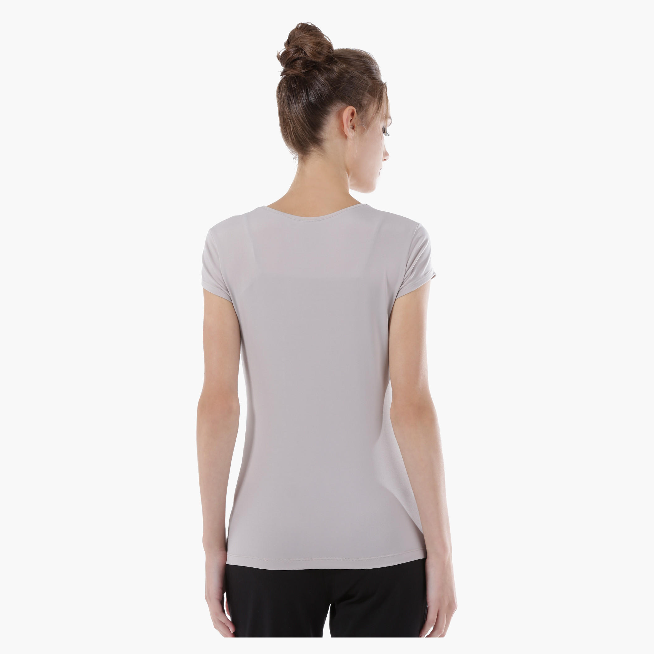 Barbie Printed T-Shirt with Round Neck and Short Sleeves-women-clothing-tshirts-image-2