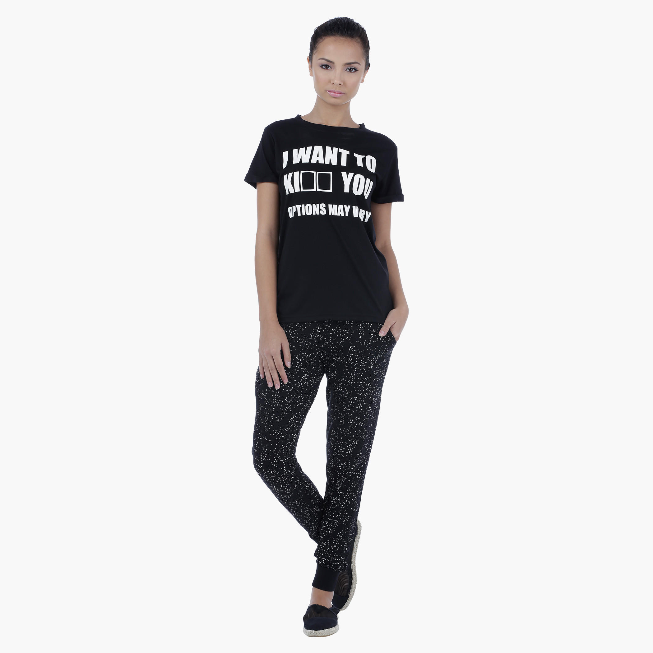 Barbie Printed Pants-women-clothing-bottoms-joggers-image-5