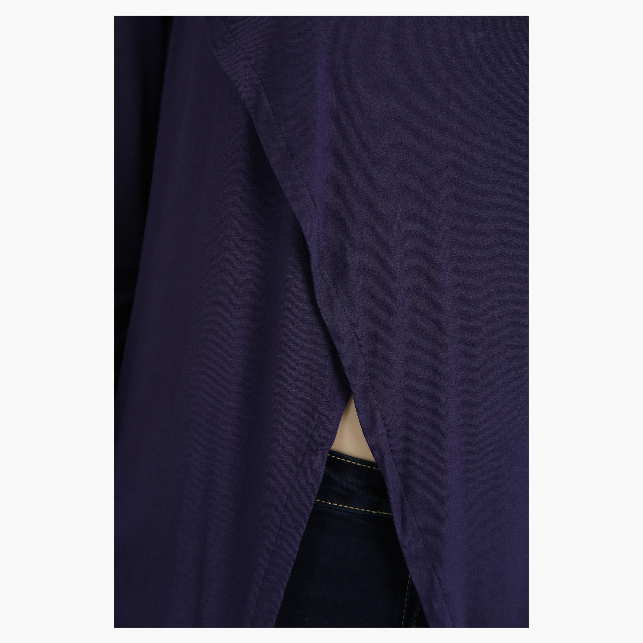 Barbie Asymmetrical Top with Long Sleeves-women-clothing-tshirts-image-4