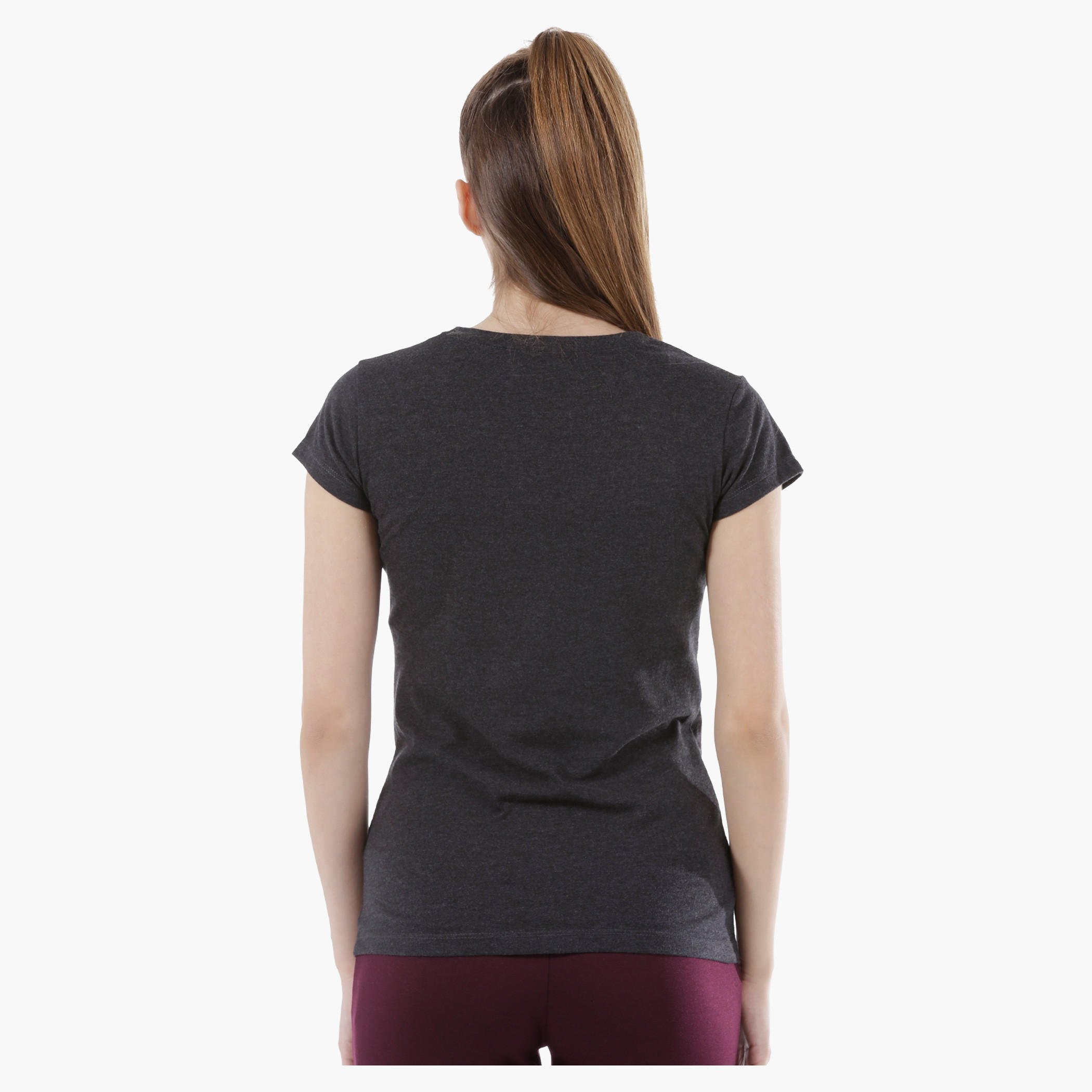 Smiley World Cotton T-Shirt with Short Sleeves and Graphic Print in Regular Fit-women-clothing-tshirts-image-2