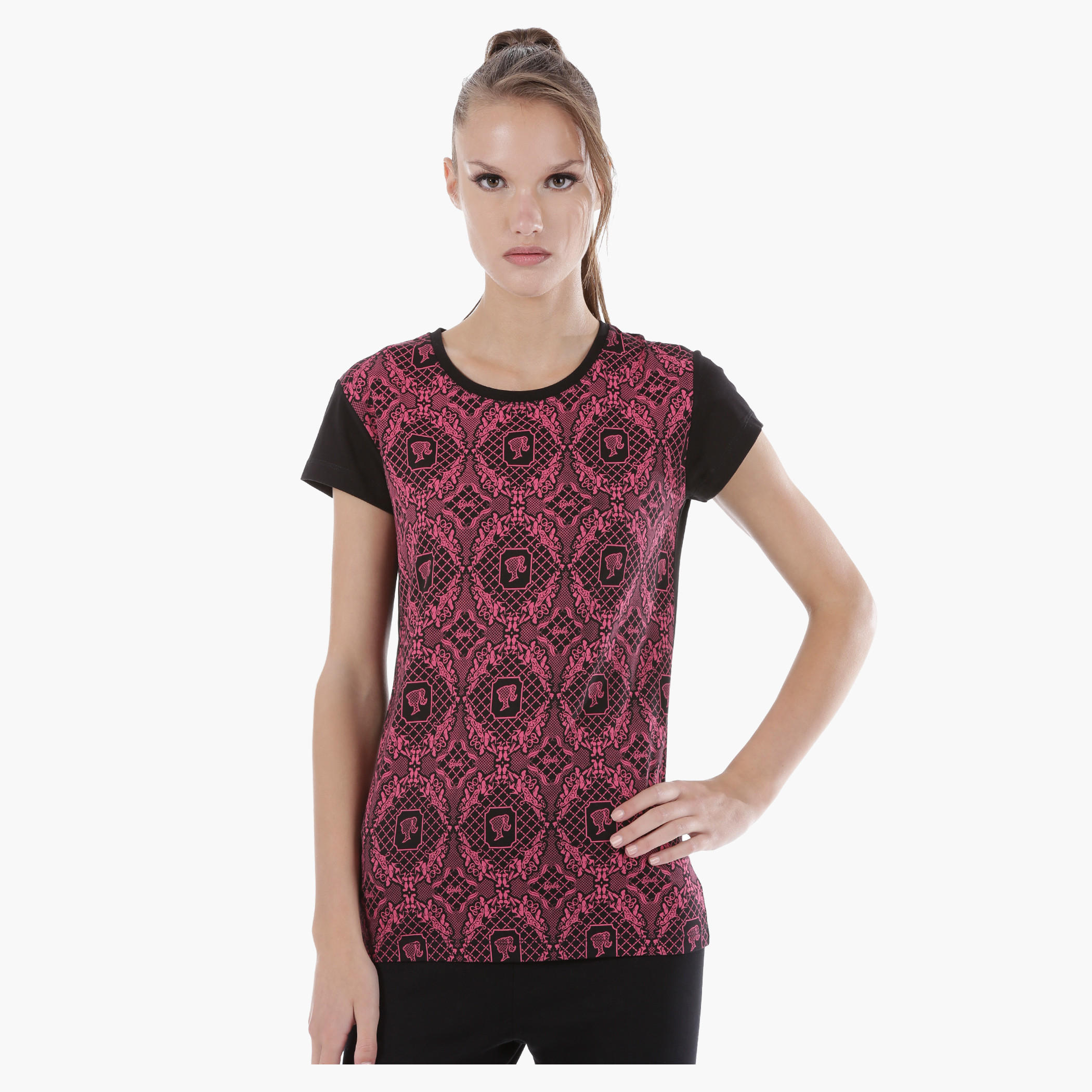 Barbie Printed T-Shirt-women-clothing-tshirts-image-1