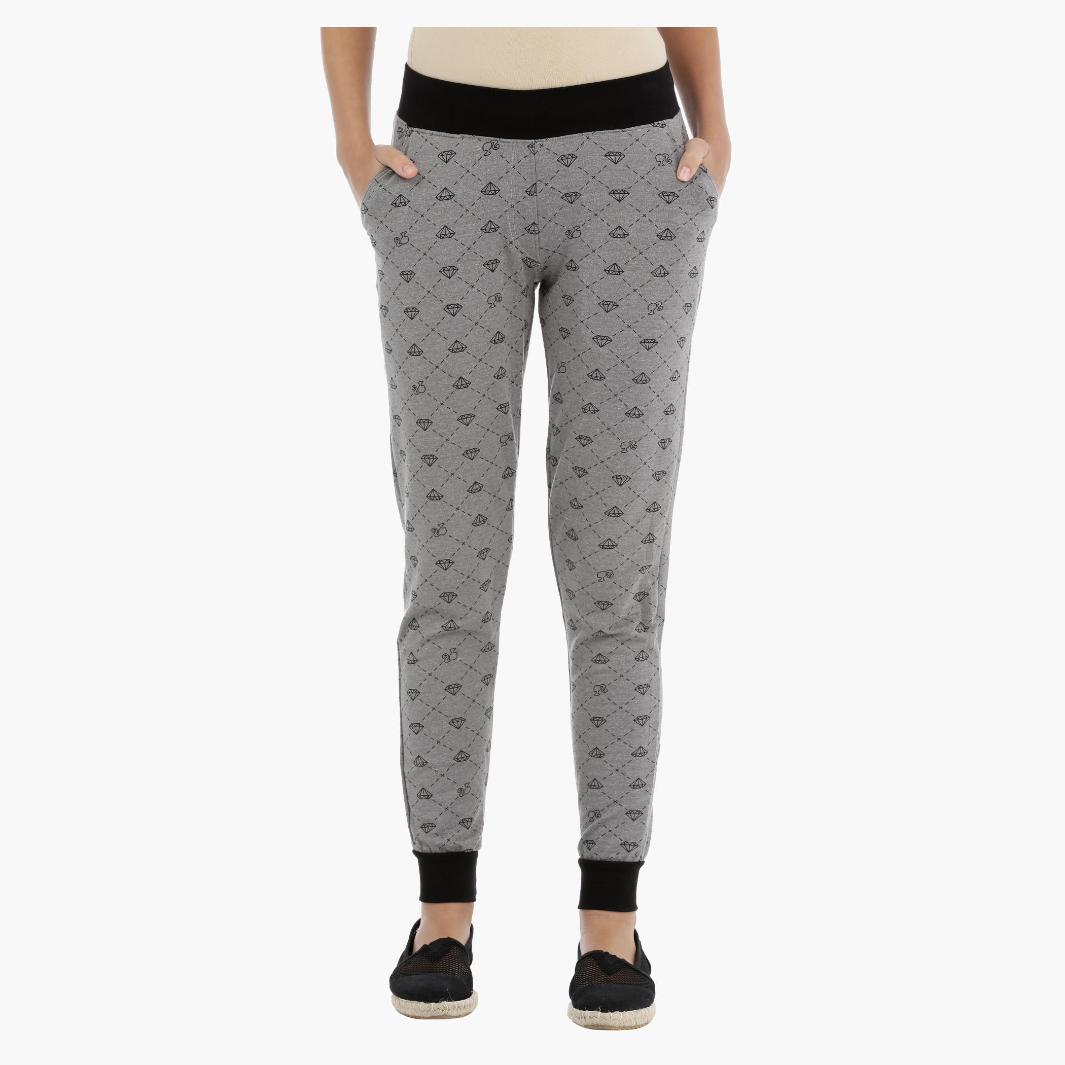 Barbie Printed Jog Pants-women-clothing-bottoms-joggers-image-1