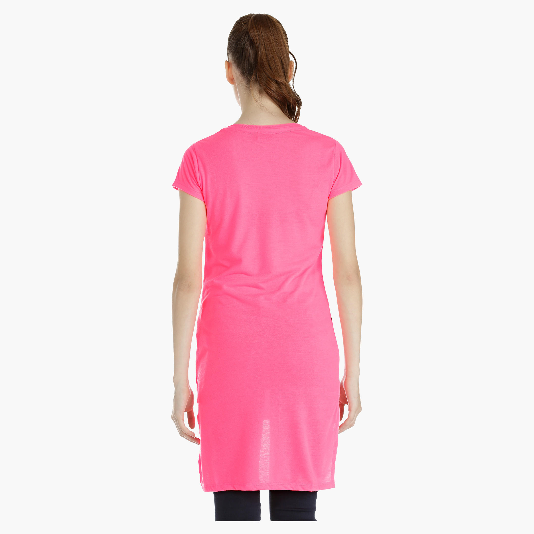 Barbie Asymmetrical T-shirt with Short Sleeves-women-clothing-tshirts-image-2