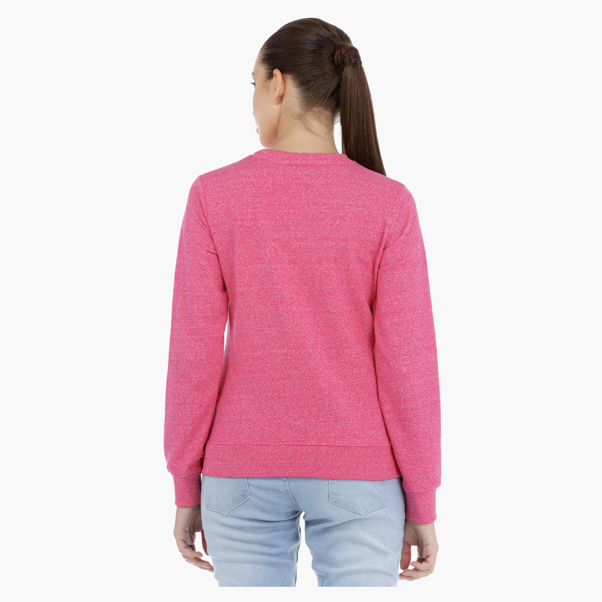 Barbie Embellished Sweatshirt with Long Sleeves-women-winterwear-hoodiesandsweatshirts-sweatshirts-image-2