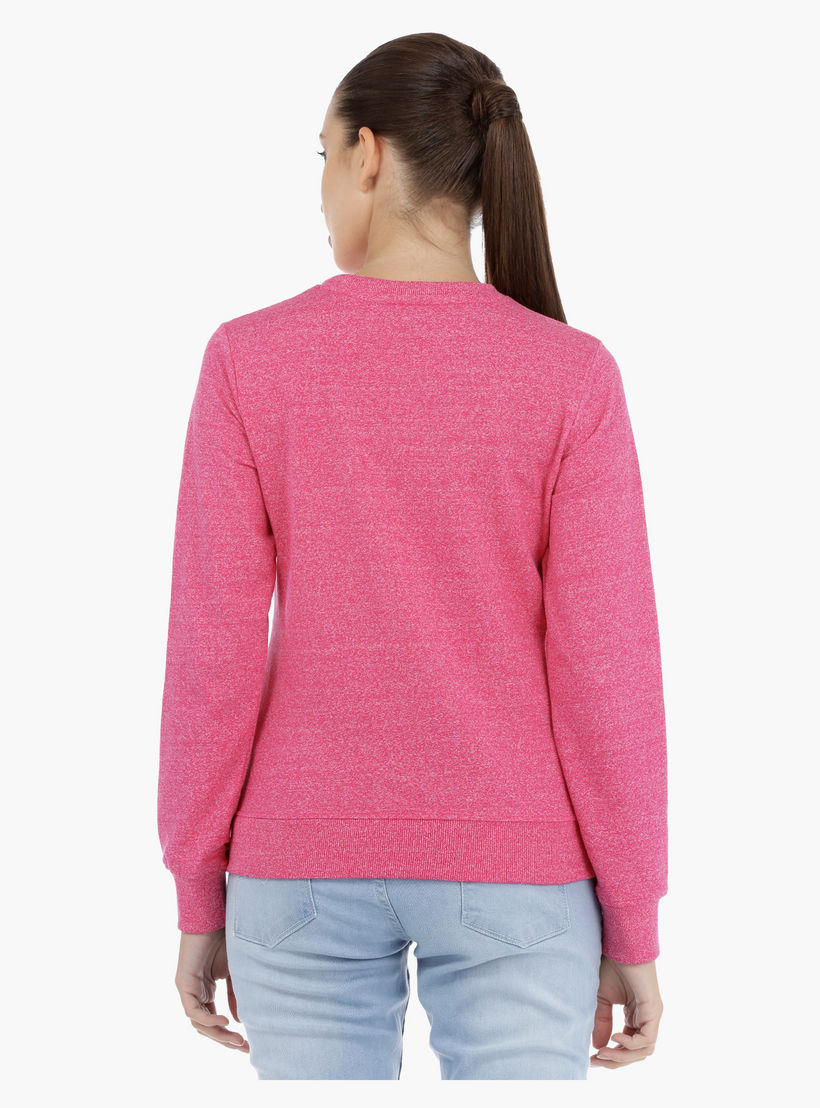 Barbie Embellished Sweatshirt with Long Sleeves-women-winterwear-hoodiesandsweatshirts-sweatshirts-image-2