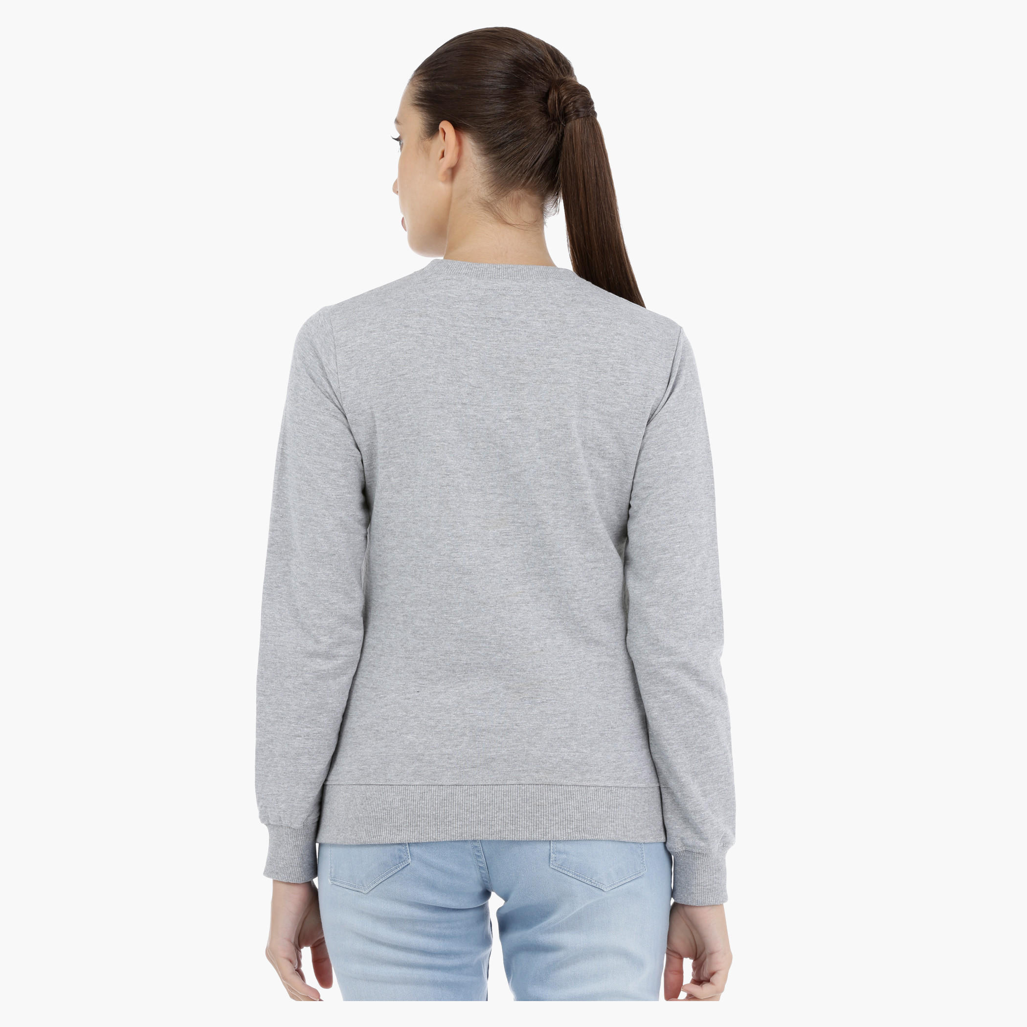 Barbie Graphic Print Sweatshirt with Long Sleeves-women-winterwear-hoodiesandsweatshirts-sweatshirts-image-2