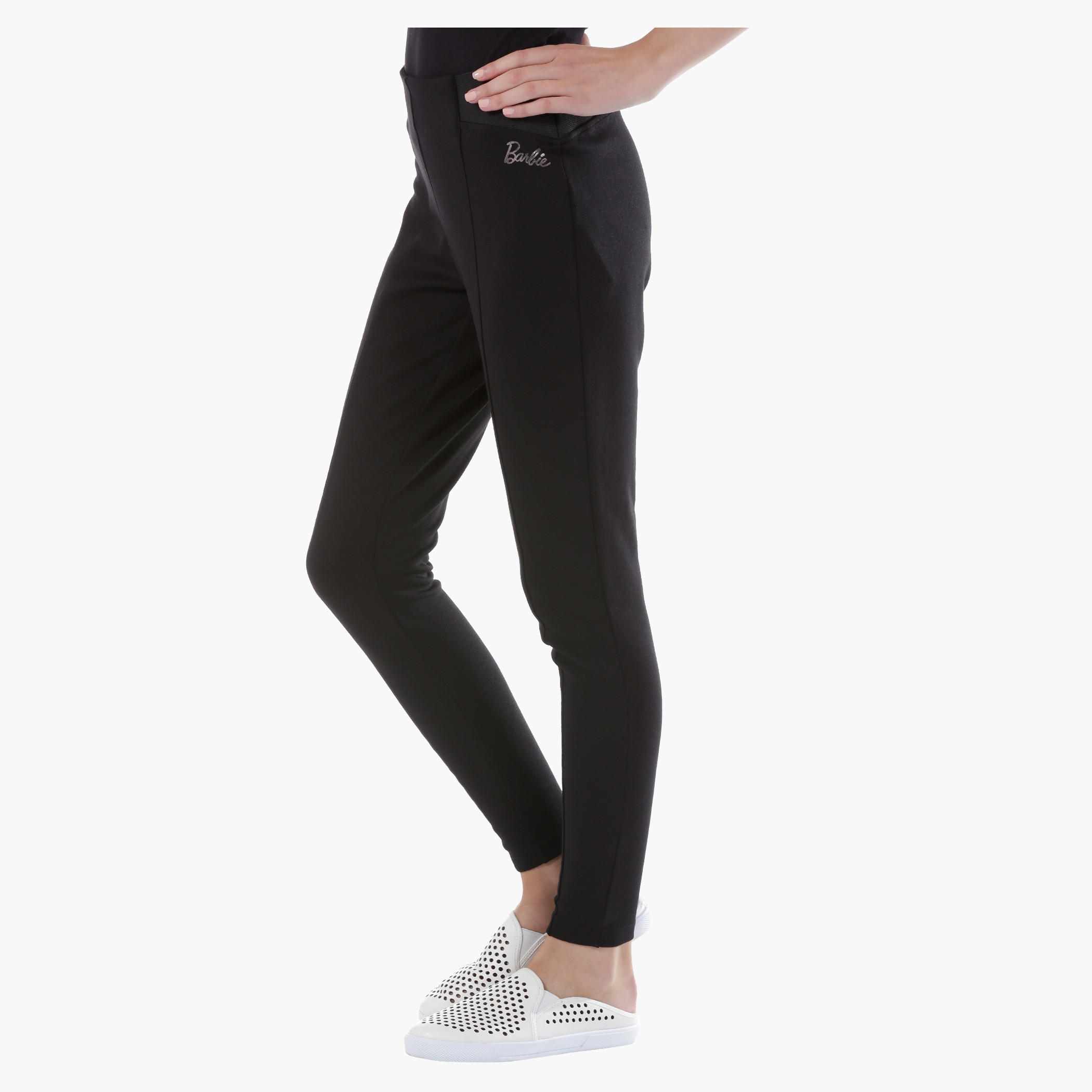 Barbie Pants with Elastic Waistband-women-clothing-bottoms-joggers-image-3