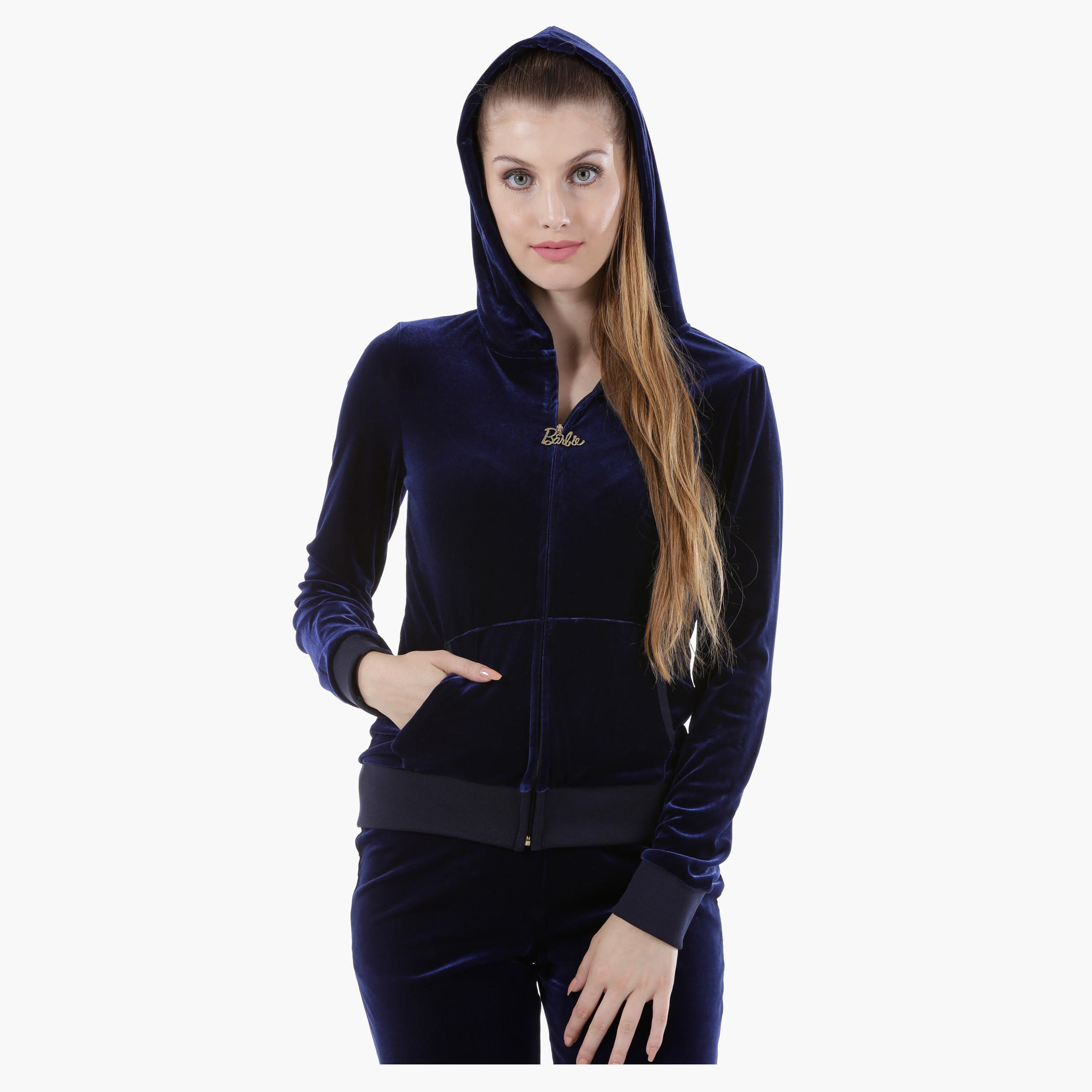 Barbie Printed Jacket in Regular Fit-women-winterwear-hoodiesandsweatshirts-sweatshirts-image-5