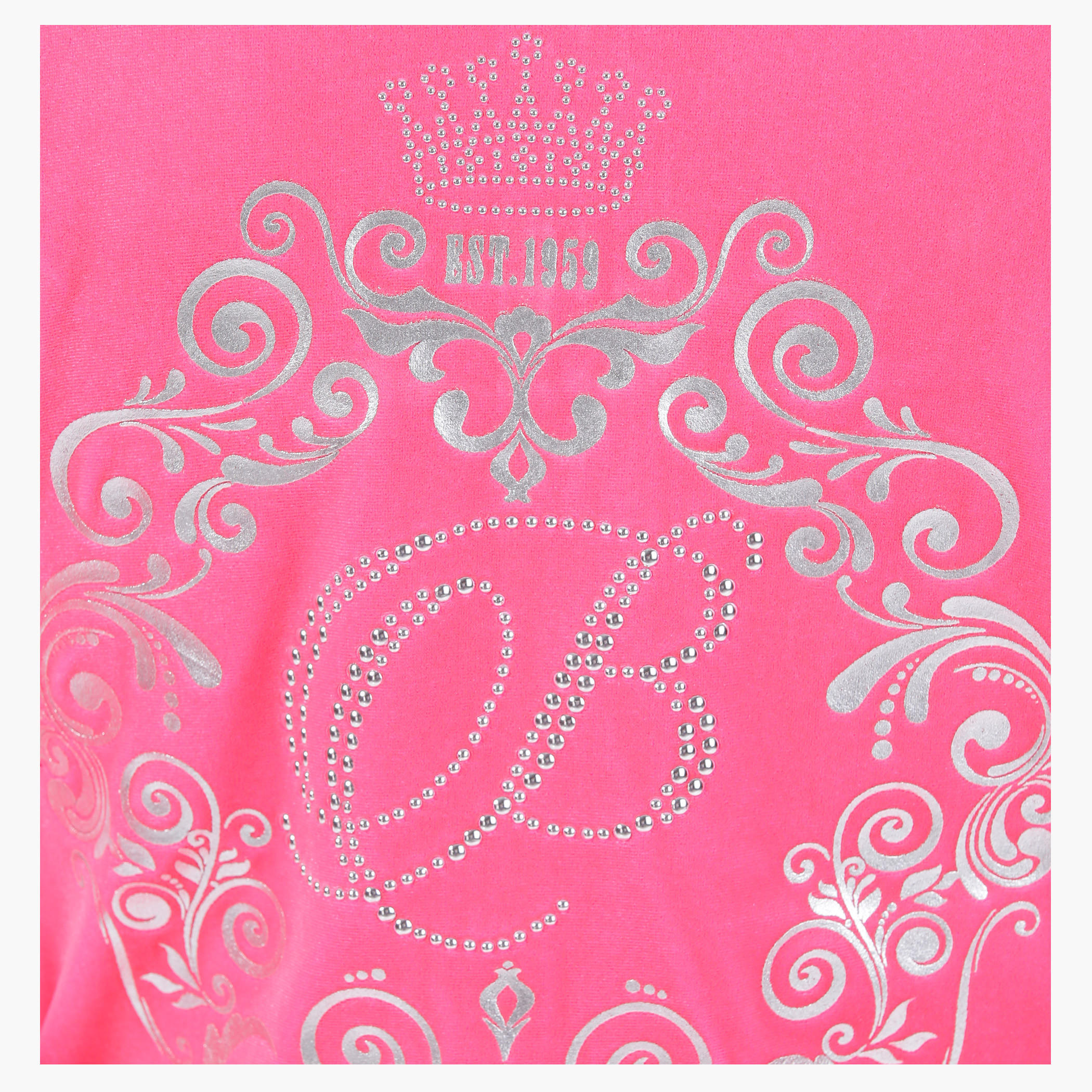 Barbie Printed Jacket in Regular Fit-women-winterwear-hoodiesandsweatshirts-sweatshirts-image-2