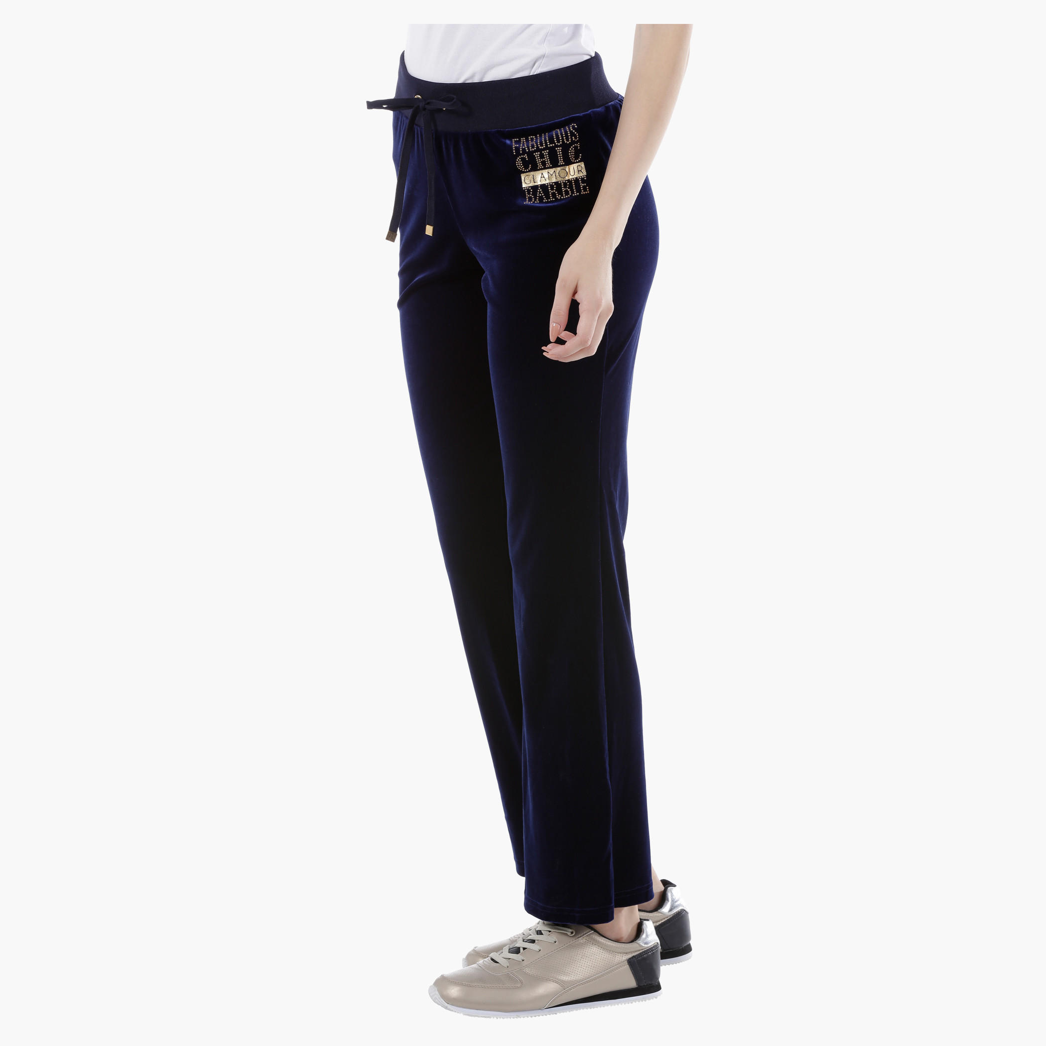 Barbie Print Jog Pants in Regular Fit-women-clothing-bottoms-joggers-image-3