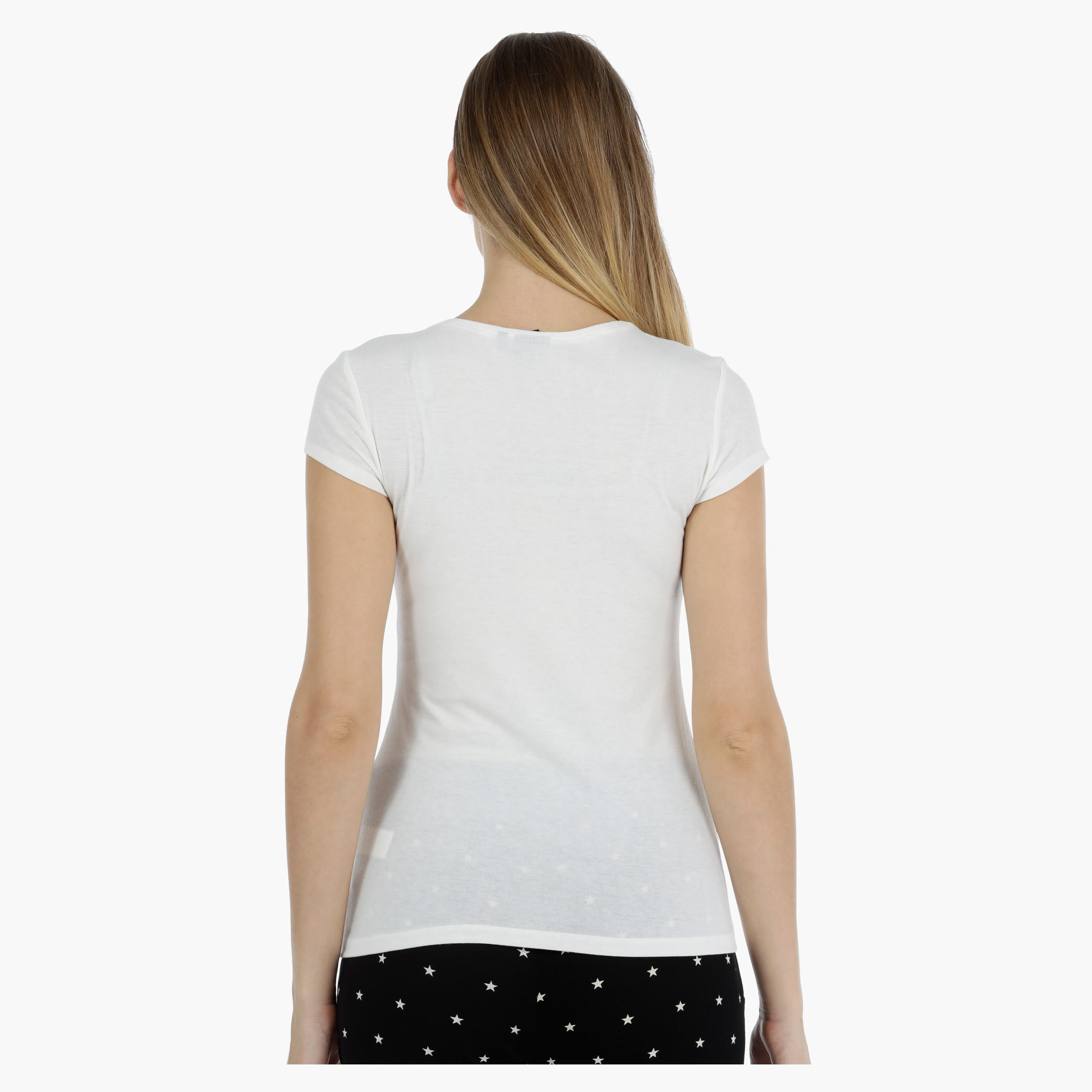 Barbie Photographic Print Short-sleeved T-shirt-women-clothing-tshirts-image-2