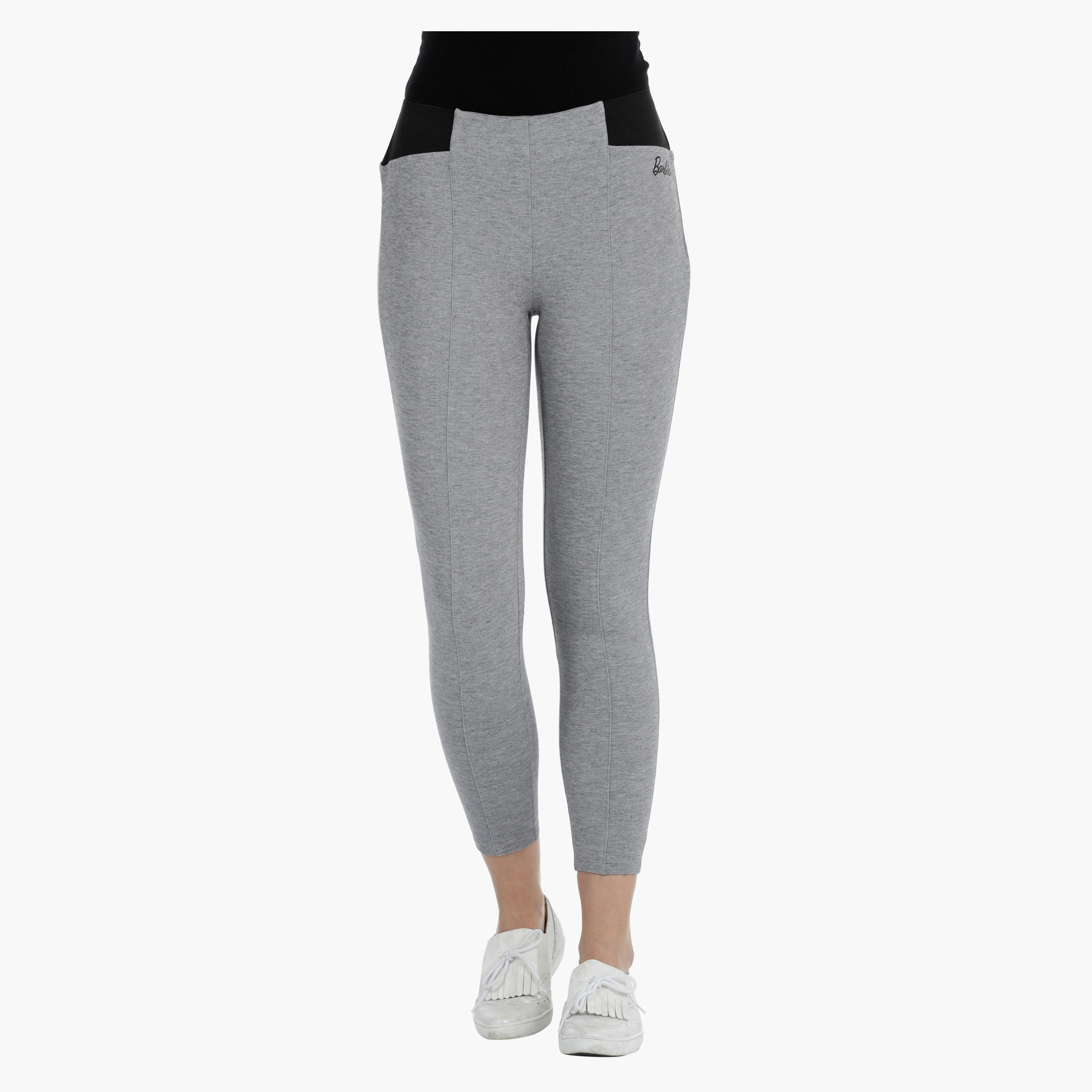 Barbie Melange Leggings-women-clothing-bottoms-leggings-image-1