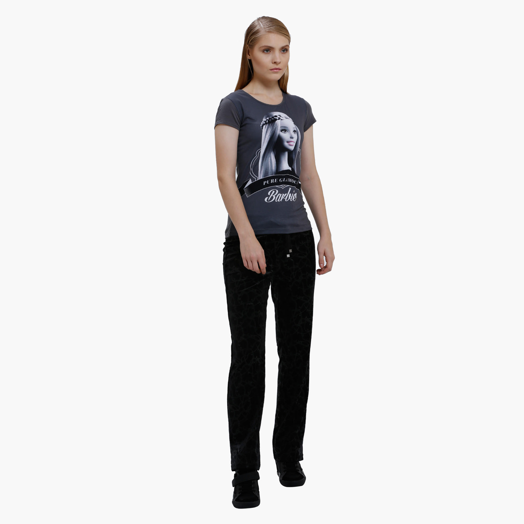 Barbie Printed Jog Pants-women-clothing-bottoms-joggers-image-1