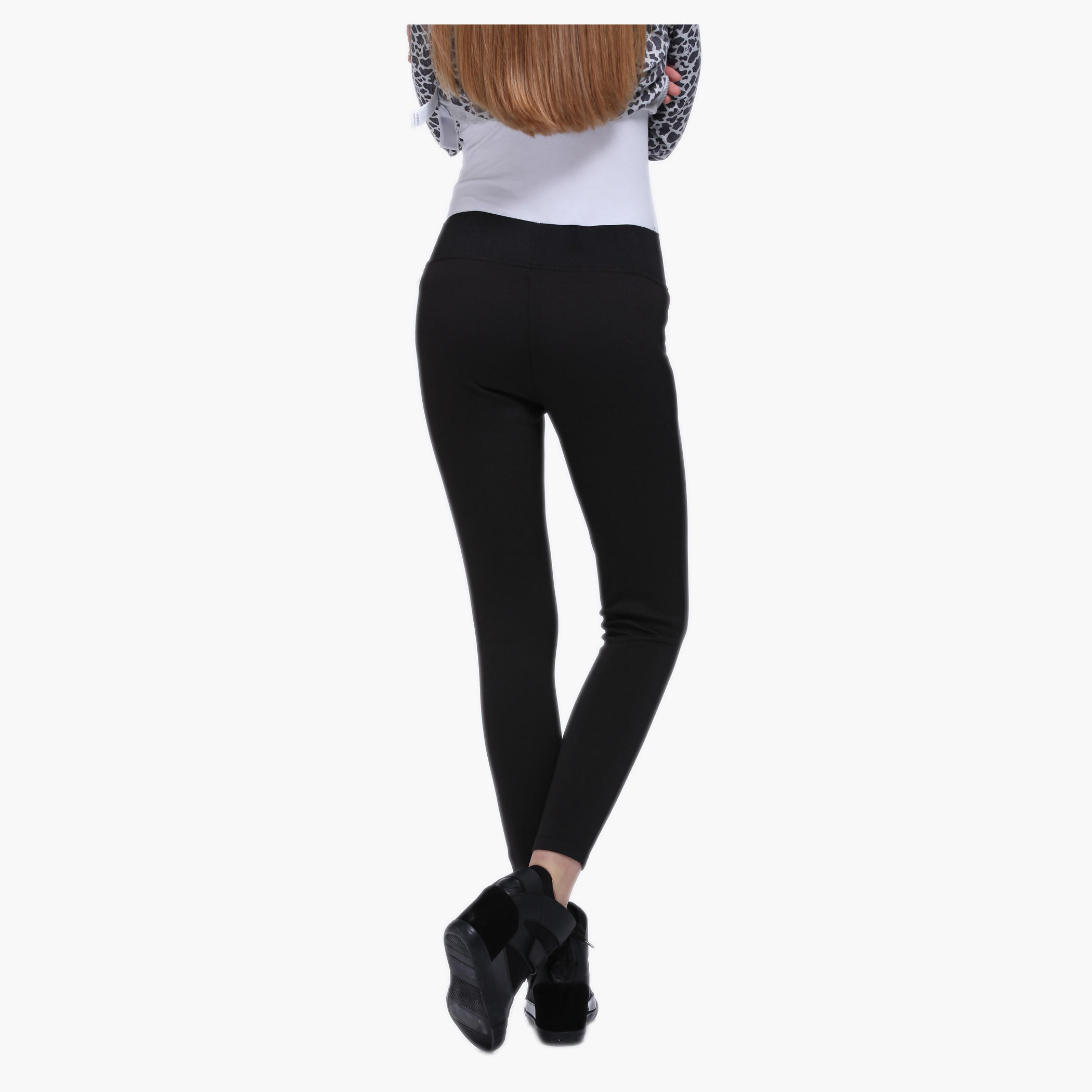 Solid Pants with Elastic Waistband-women-clothing-bottoms-trousers-image-4