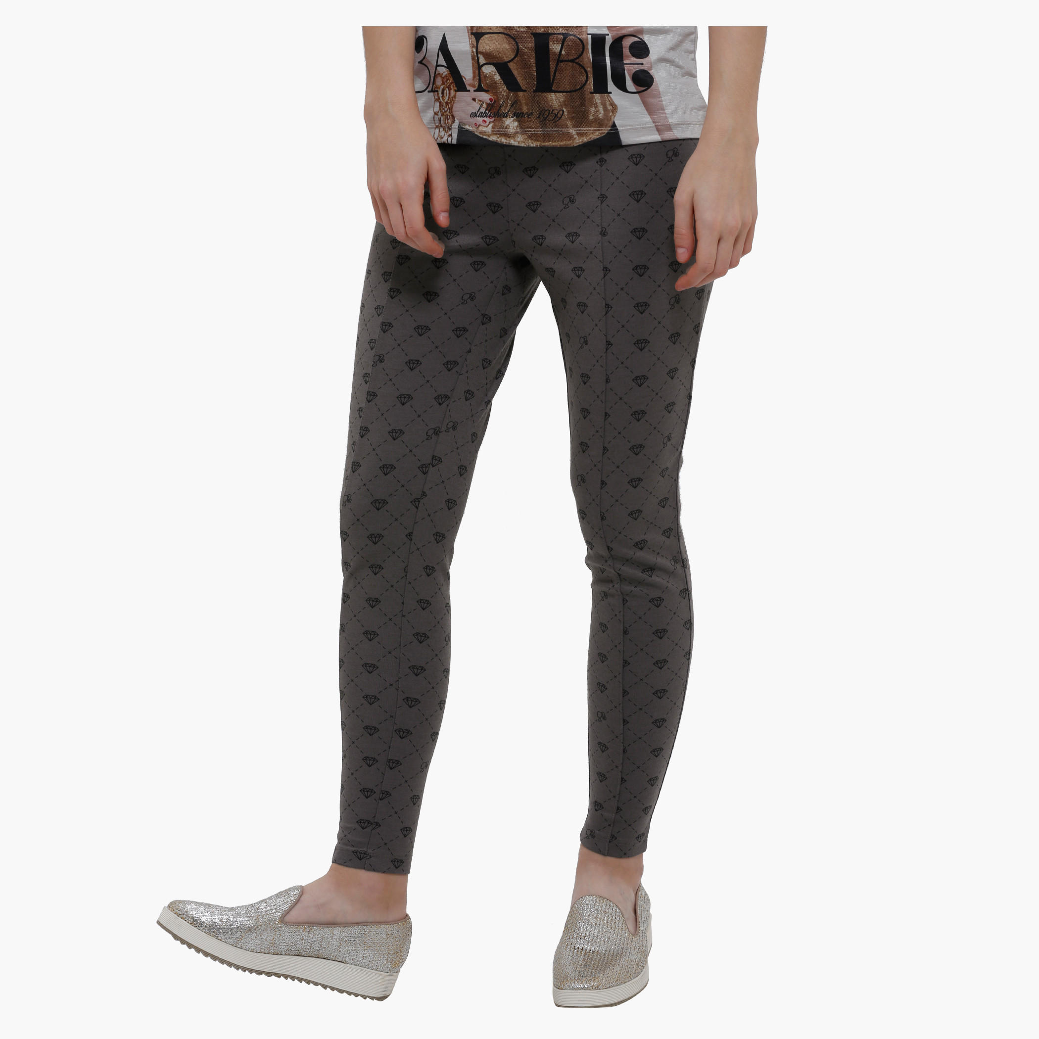 Barbie Printed Full Length Pants-women-clothing-bottoms-trousers-image-3