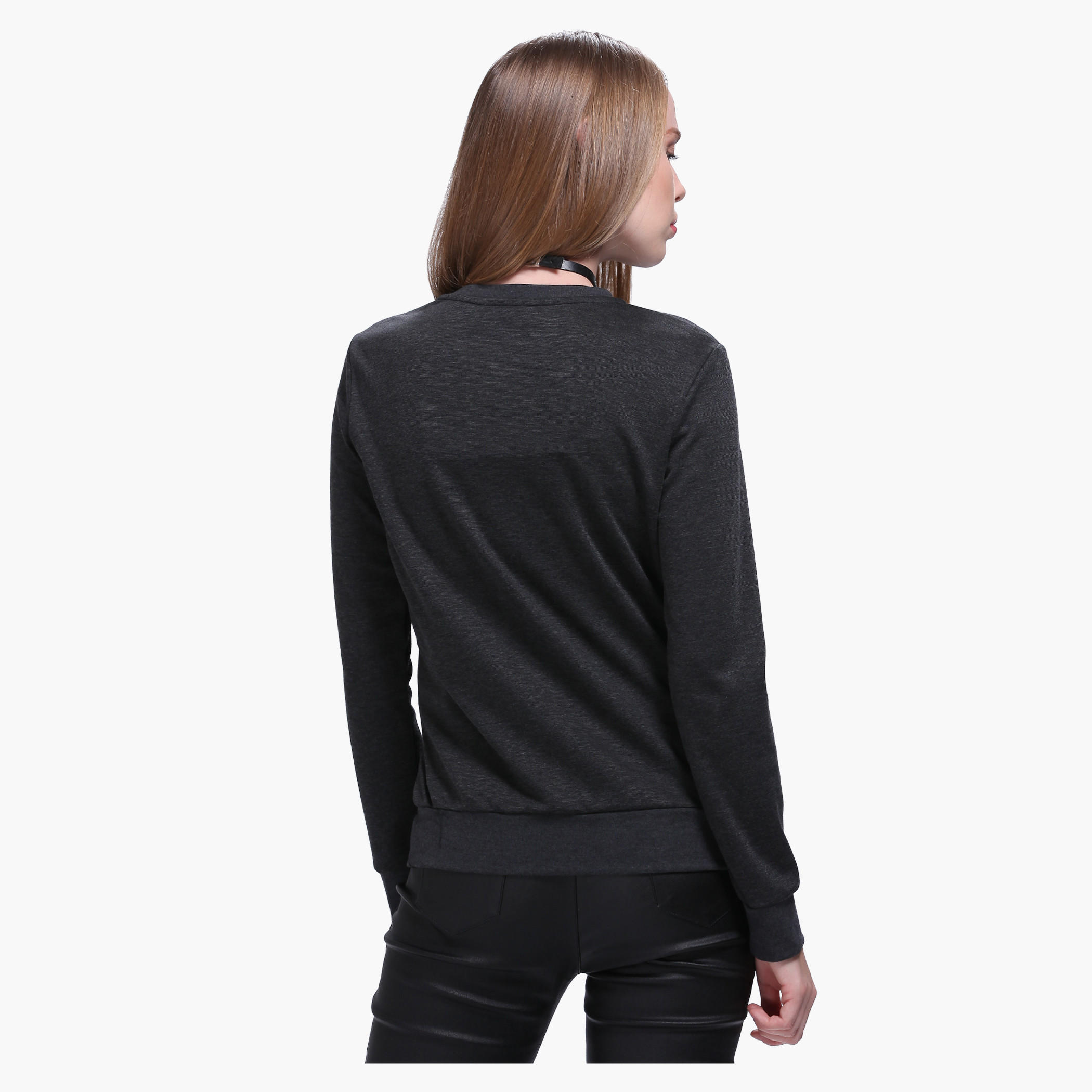 Printed Sweatshirt With Long Sleeves-women-winterwear-hoodiesandsweatshirts-sweatshirts-image-2