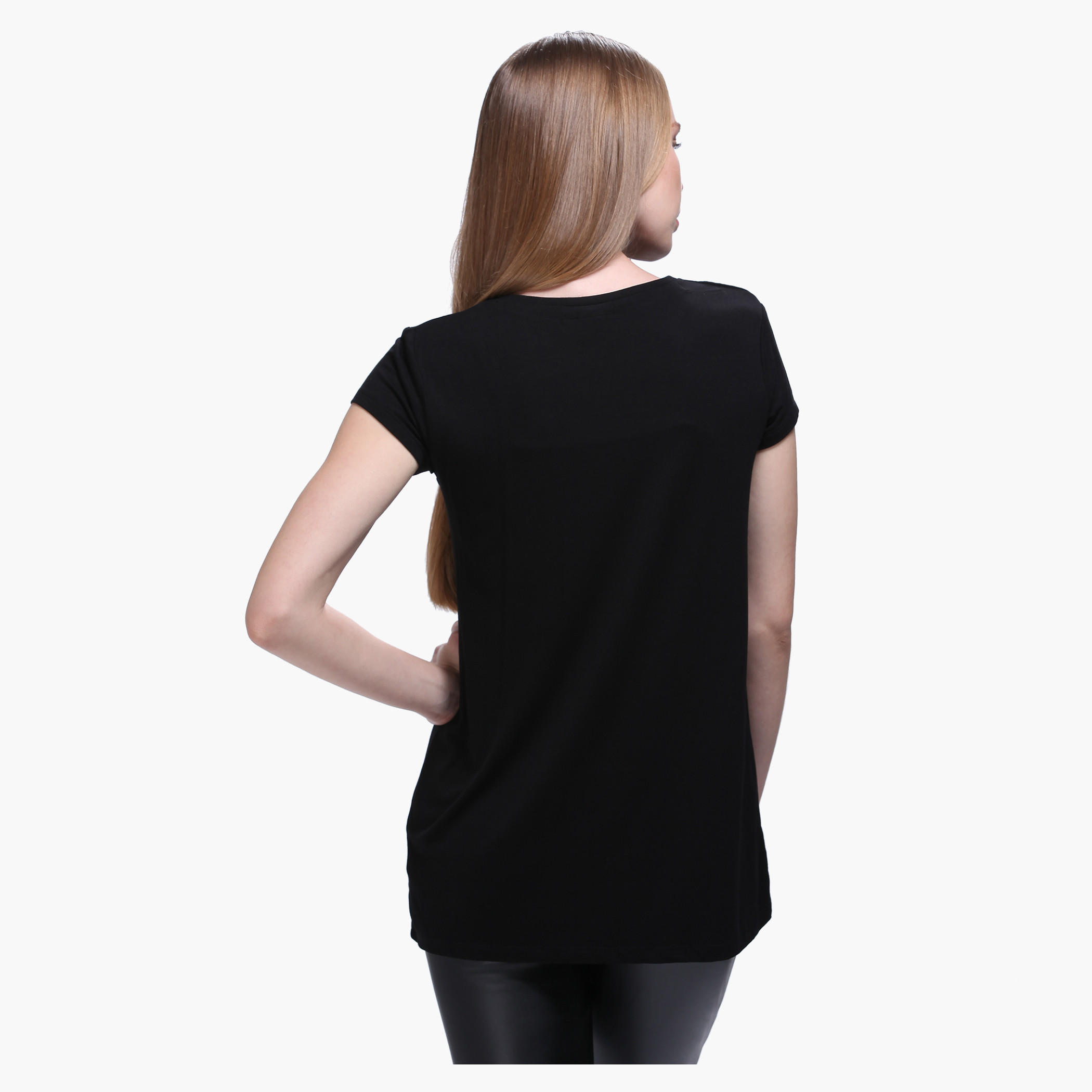 Barbie Printed T-Shirt with Short Sleeves-women-clothing-tshirts-image-2