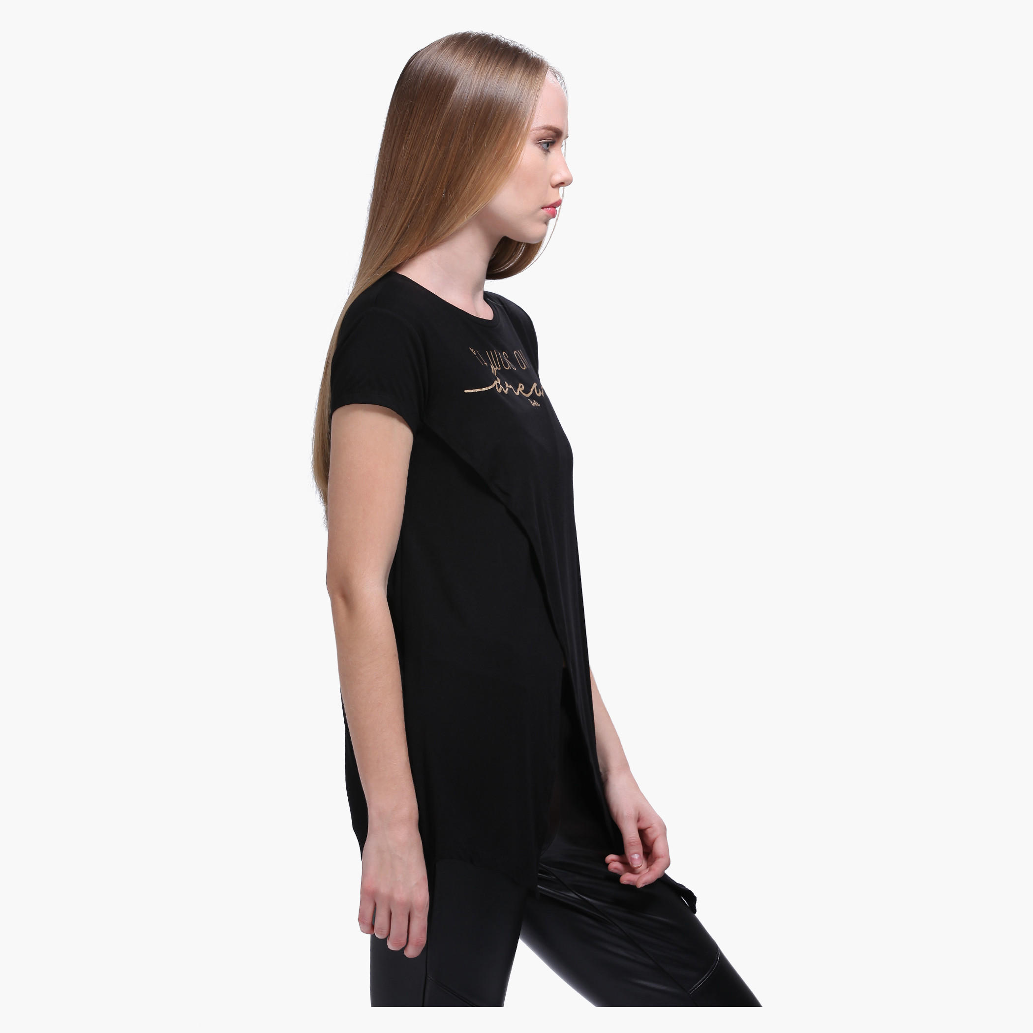 Barbie Printed T-Shirt with Short Sleeves-women-clothing-tshirts-image-3