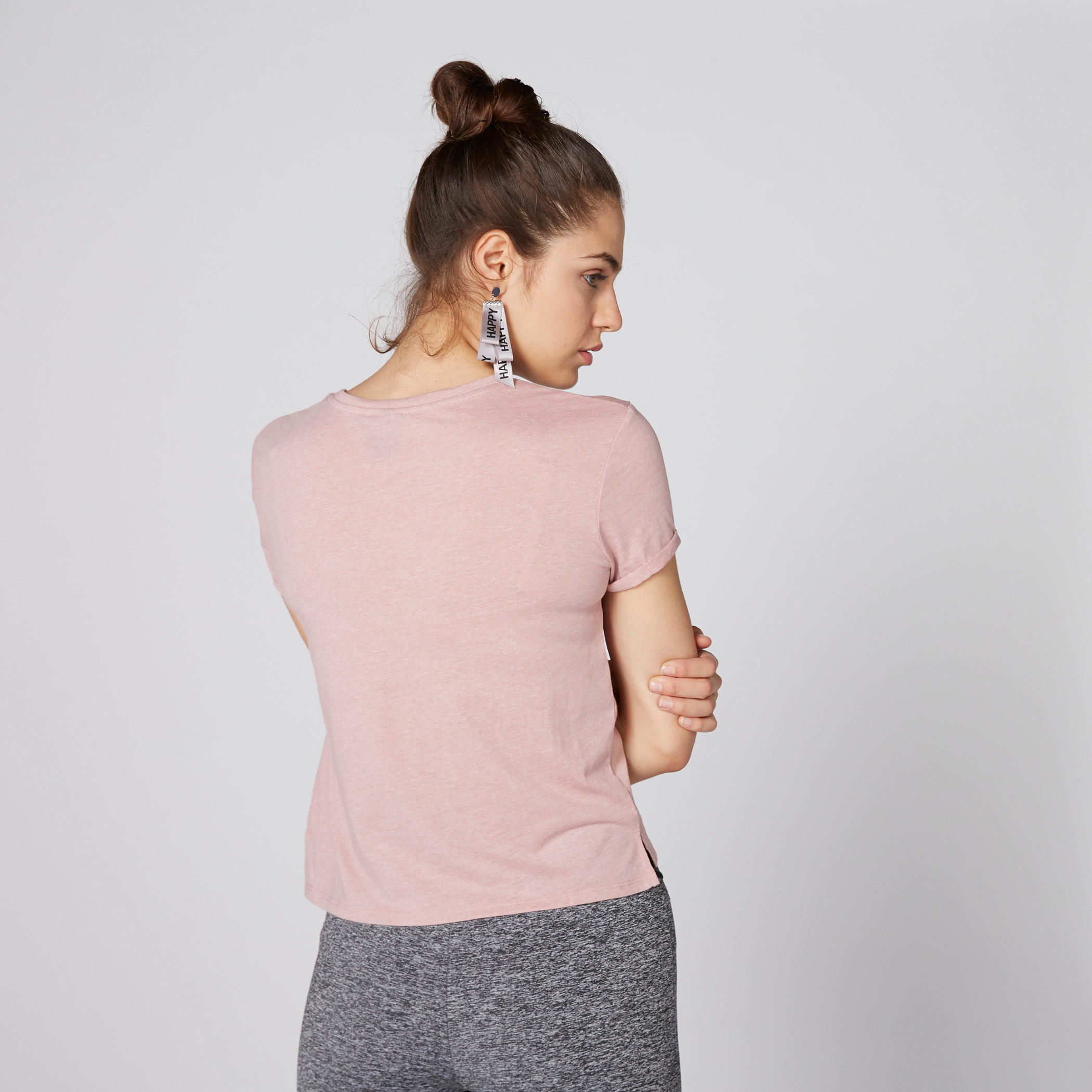 بلوزة بياقة مستديرة وأكمام قصيرة وطبعات باربي-women-clothing-tshirts-image-2