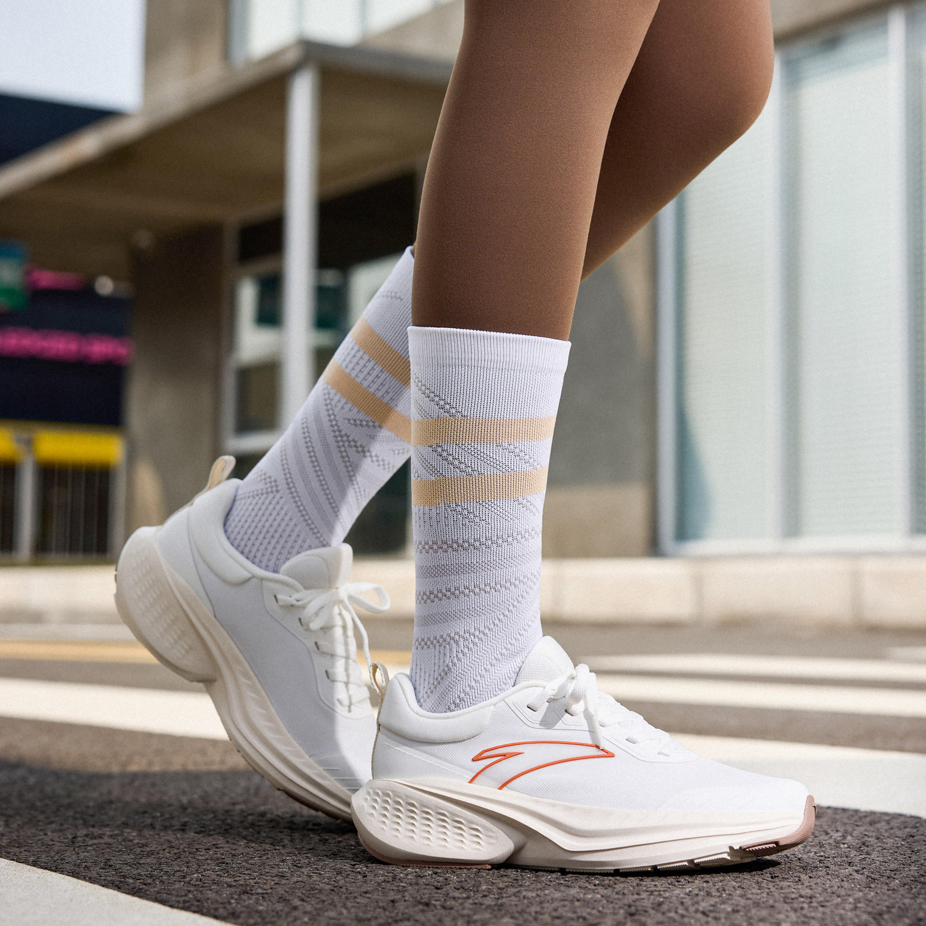 ANTA Women Lace-Up Ankle Sneakers - STAR CLOUD-women-shoes-sneakers-image-2