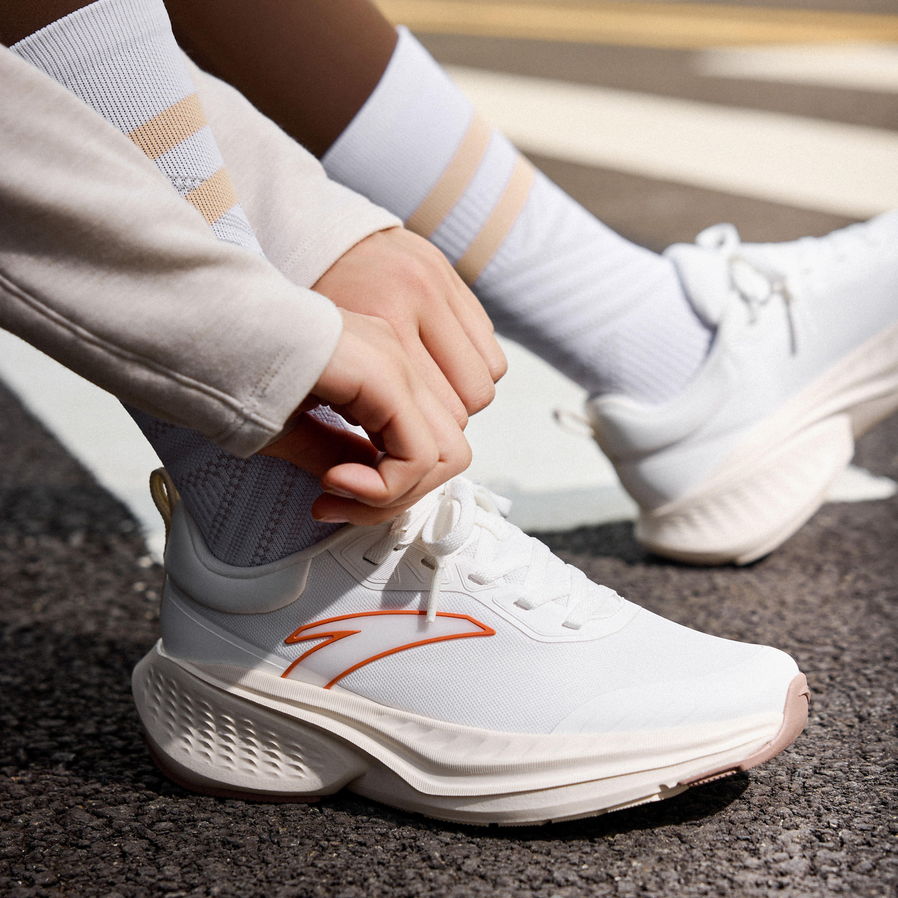 ANTA Women Lace-Up Ankle Sneakers - STAR CLOUD-women-shoes-sneakers-image-5