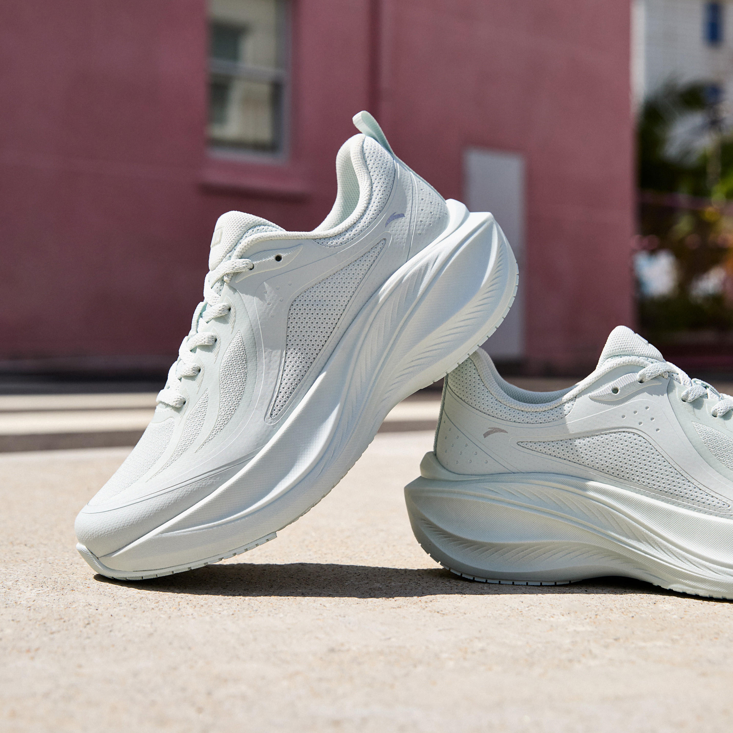 ANTA Women Lace-Up Ankle Sneakers - LEAF-women-shoes-sneakers-image-4