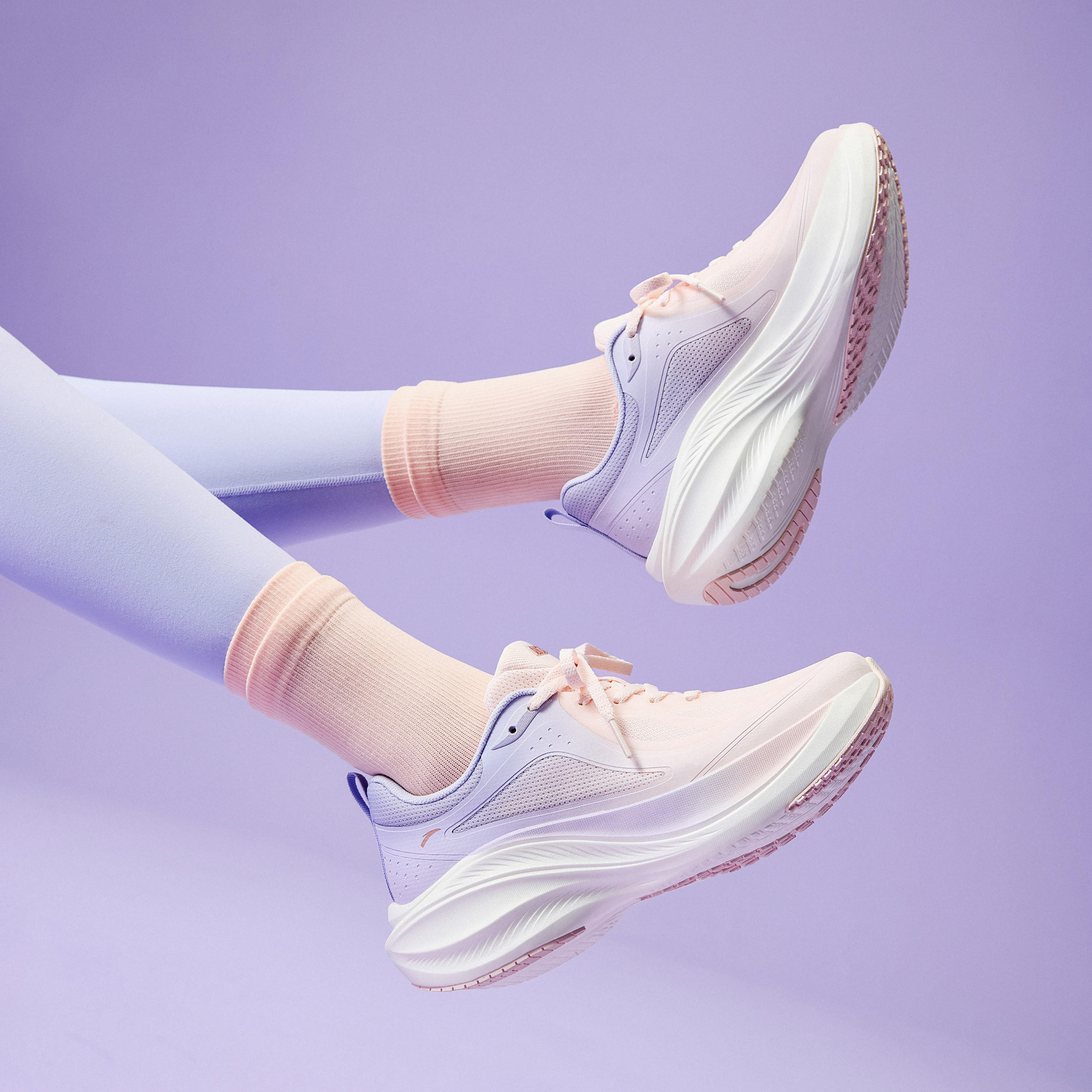 ANTA Women Lace-Up Sneakers - LEAF-women-shoes-sneakers-image-2