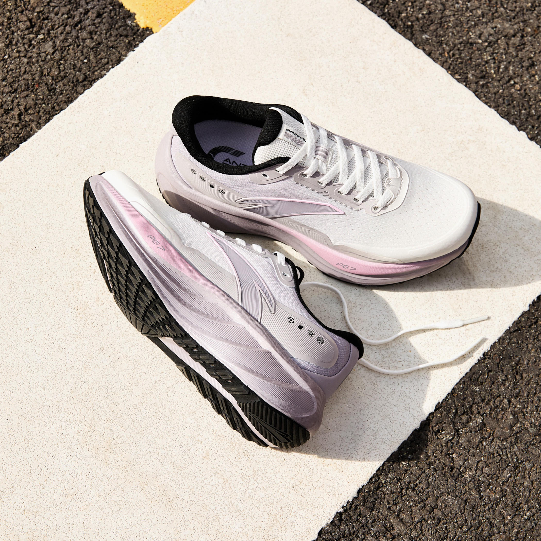 ANTA Women Lace-Up Ankle Sneakers - JOURNEY WALKER - PG7 - 2.5-women-shoes-sneakers-image-8