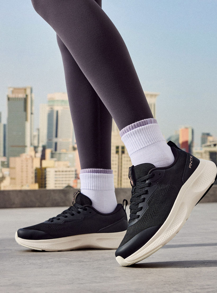 ANTA Women Lace-Up Ankle Sneakers - EBUFFER LITE-women-shoes-sneakers-image-3