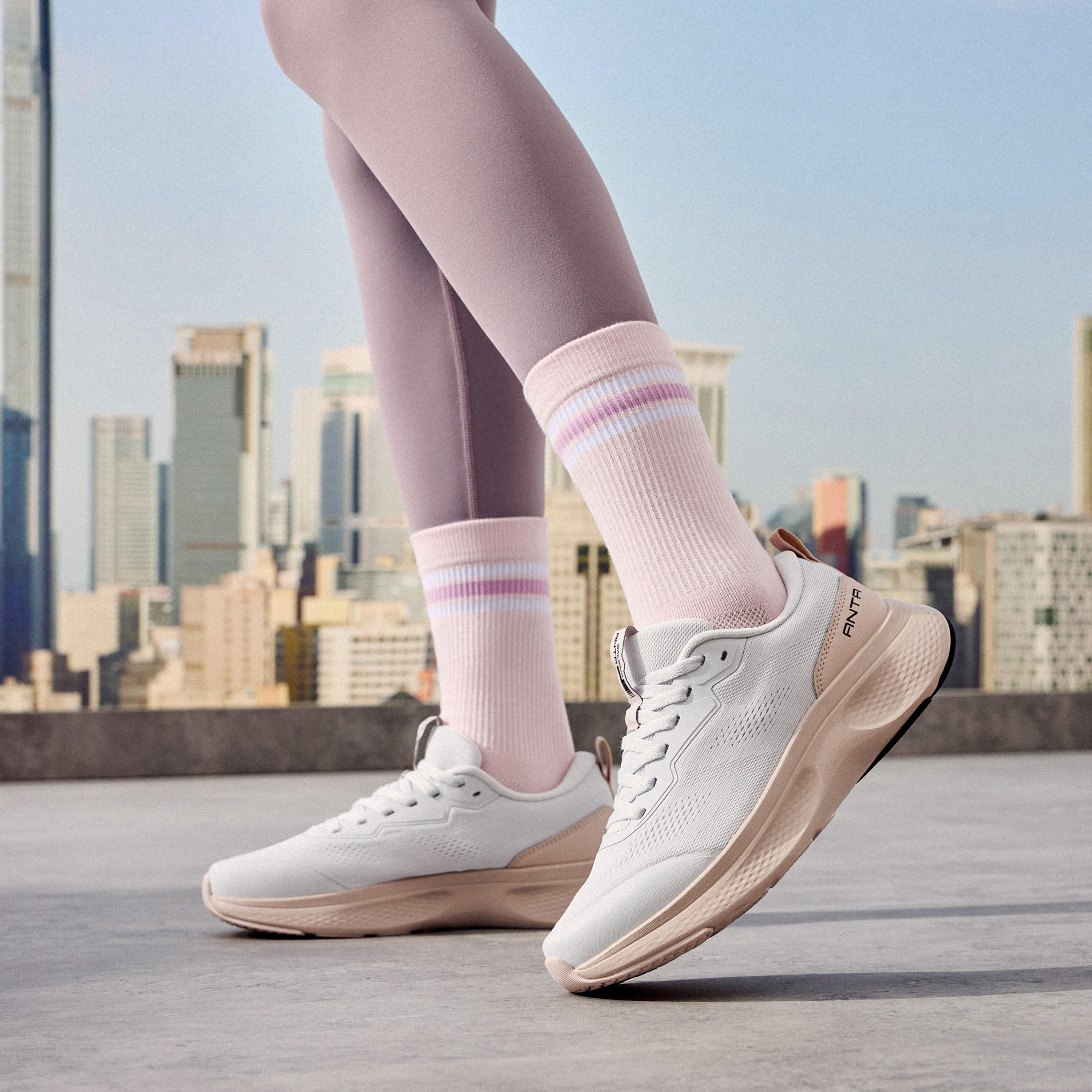 ANTA Women Lace-Up Ankle Sneakers - EBUFFER LITE-women-shoes-sneakers-image-5
